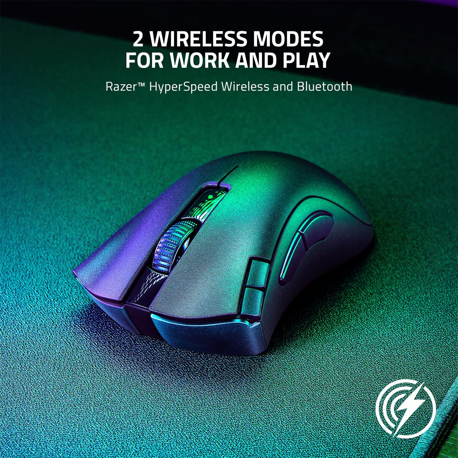 Buy the Razer Deathadder v2 X HyperSpeed Wireless Gaming Mouse ( RZ01