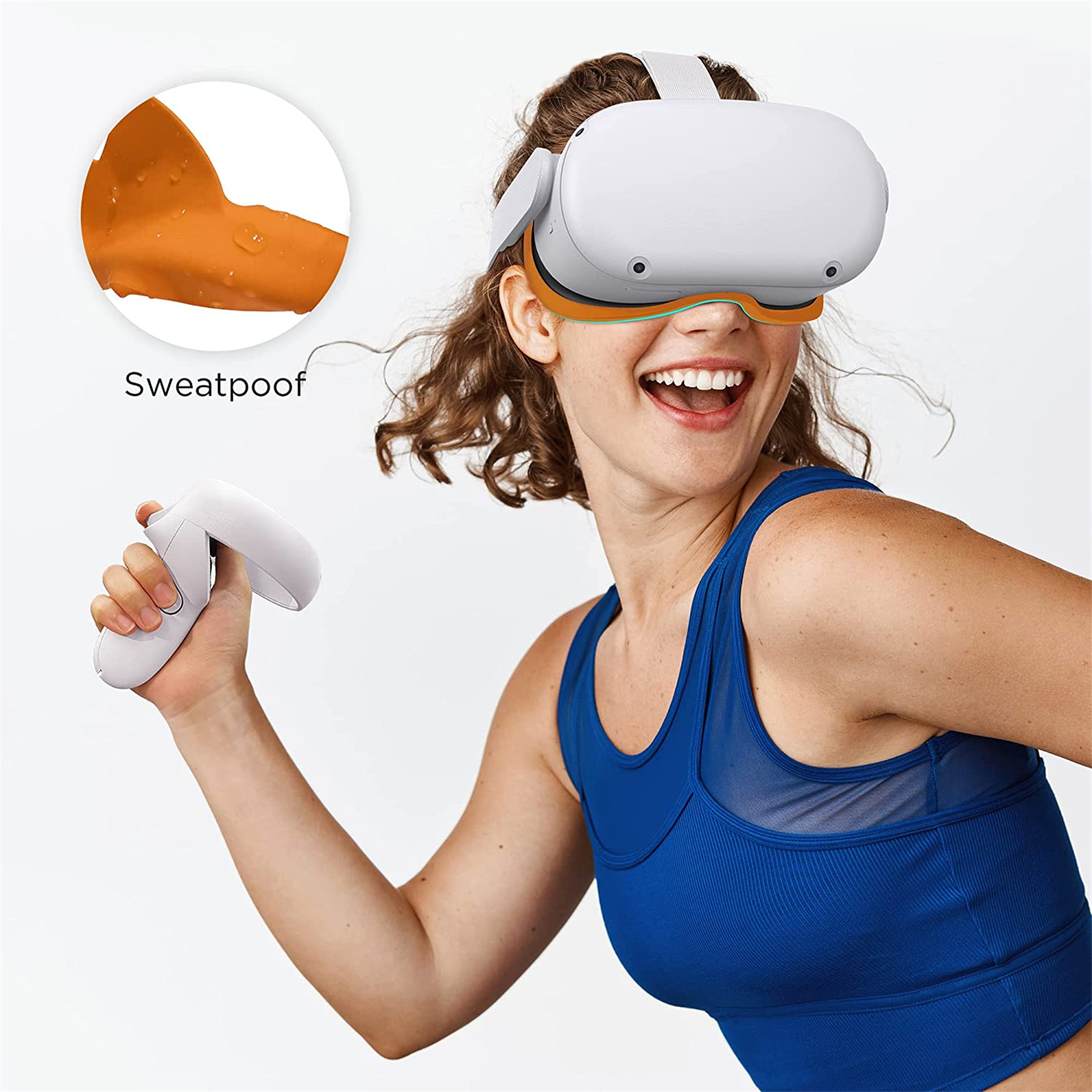 Meta Quest Esimen VR Face Cover Compatible For Silicone Oculus Quest