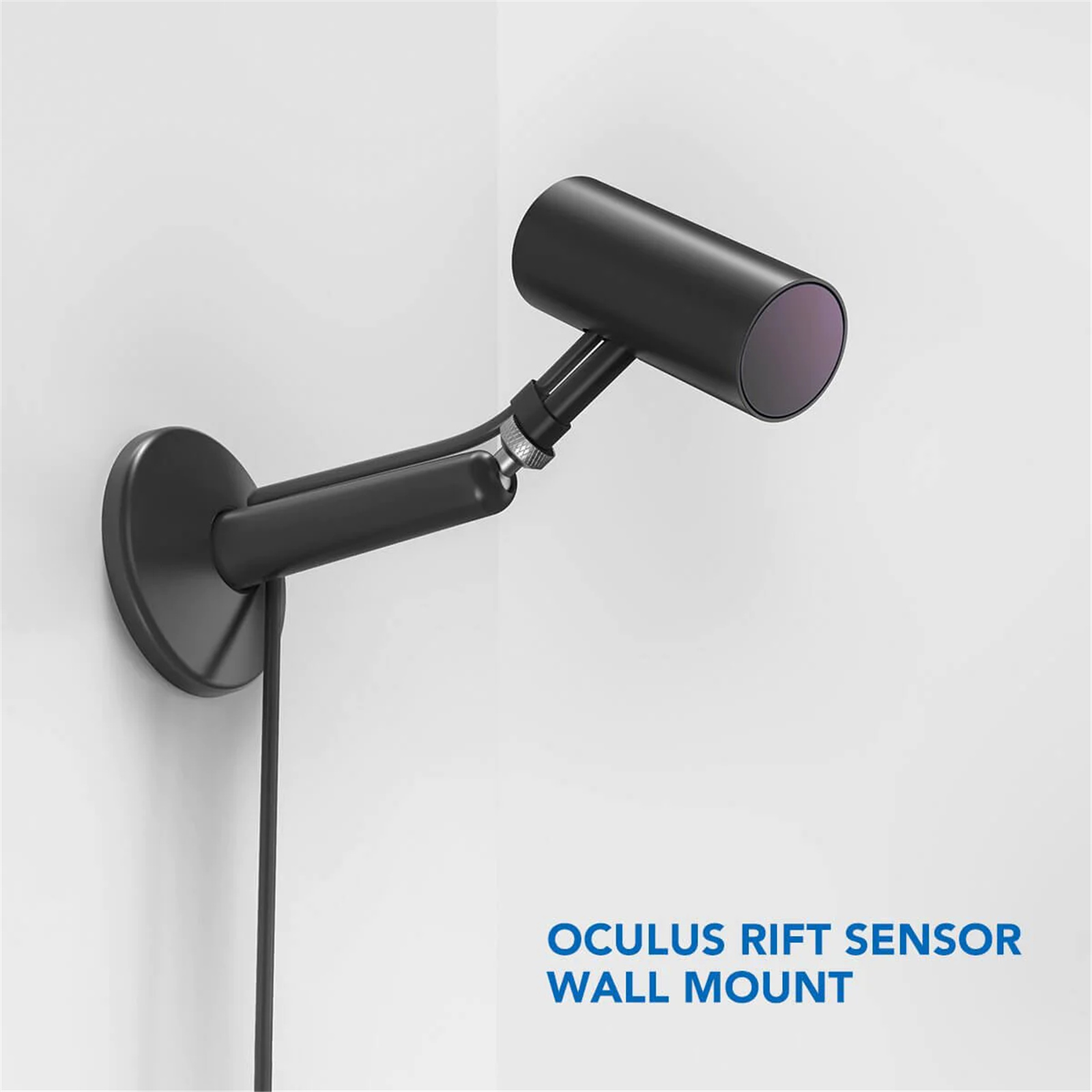 Kiwi Design For Universal Cameras and Sensor Stylish Metal Wall Mount Bracket White Colour Outdoor/Indoor Camera Bracket, Fits Ring, eufy, Wyze, Arlo Cameras and VR Rift Sensor, Vive/Valve Index Base Station, Enhanced Support, (2 Pack)