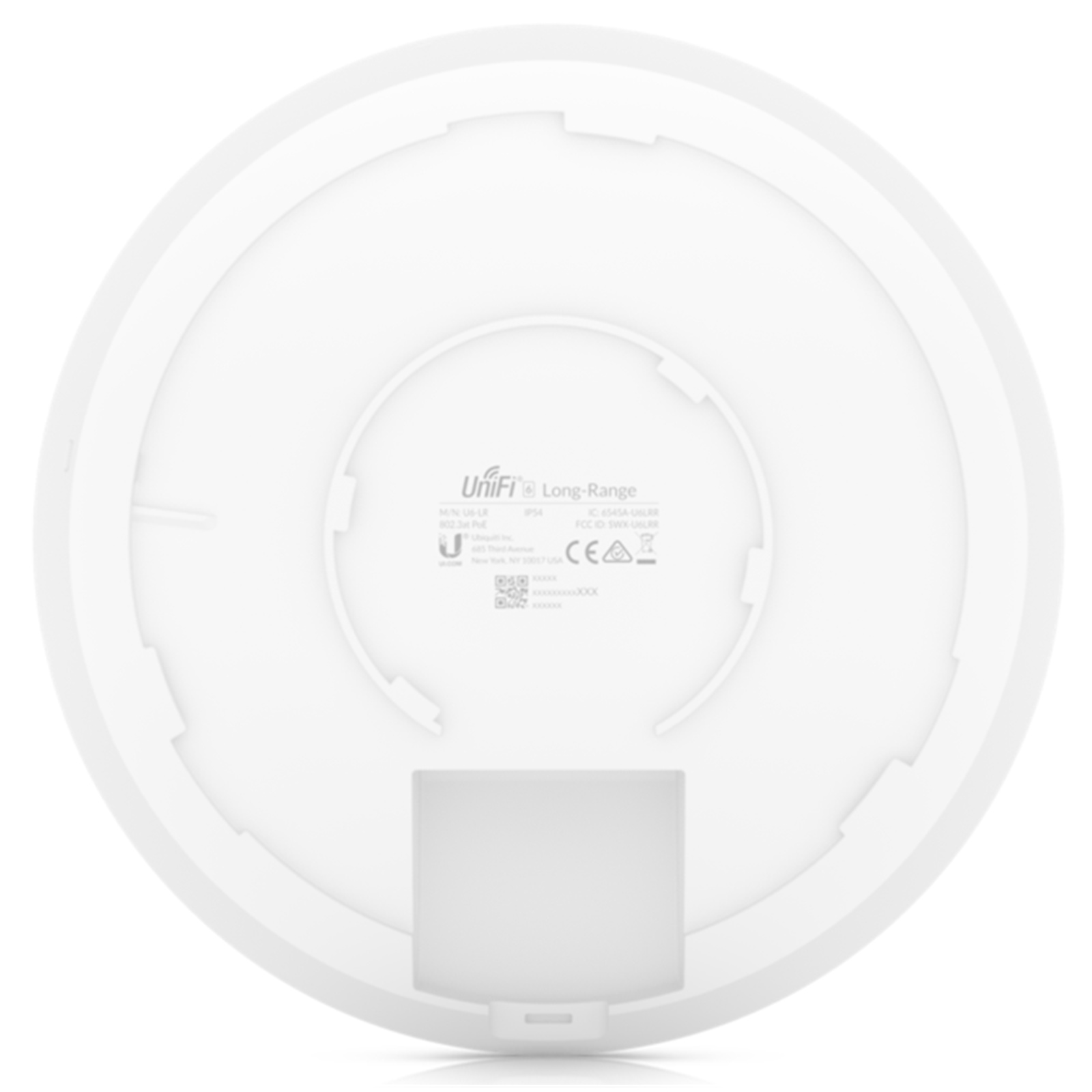 Ubiquiti UniFi U6-LR (AX3000) Dual-Band 8-Stream Wi-Fi 6 Access Point (PoE+ 19W)