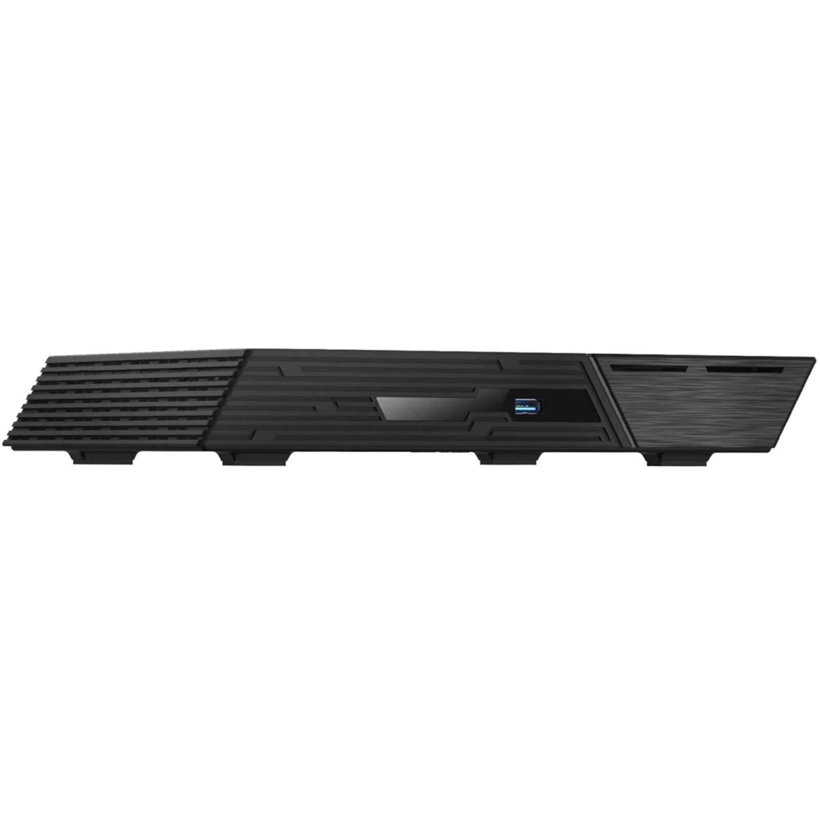 Asustor Flashstor 6 FS6706T 6-Bay NAS Intel Quad Core Upto 2.9 GHz 6x M.2 2280 NVMe Slot, 4GB RAM (16GB Max), 2x 2.5GbE LAN, 1x HDMI, 2x USB 3.2, 2x USB 2.0, 3 Years Warranty, Come With 4 Free Camera Licenses (44 Licenses Max)