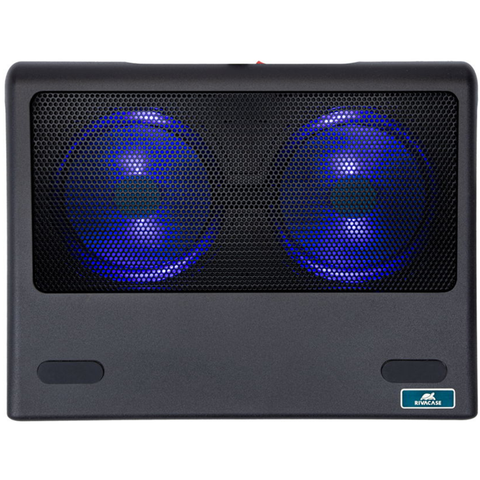 Rivacase Laptop Cooling Pad - Black- With Silent Cooling Fan - Support up to 17.3" Laptops Notebook