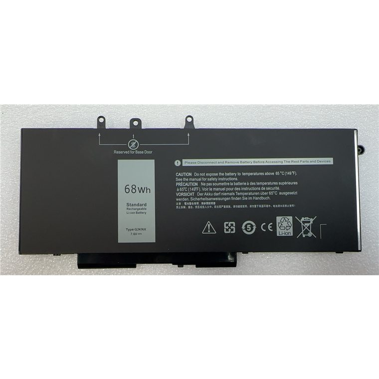 Buy the Laptop Battery For Dell Latitude 5480 5490 5580 5590 7.6V 68Wh