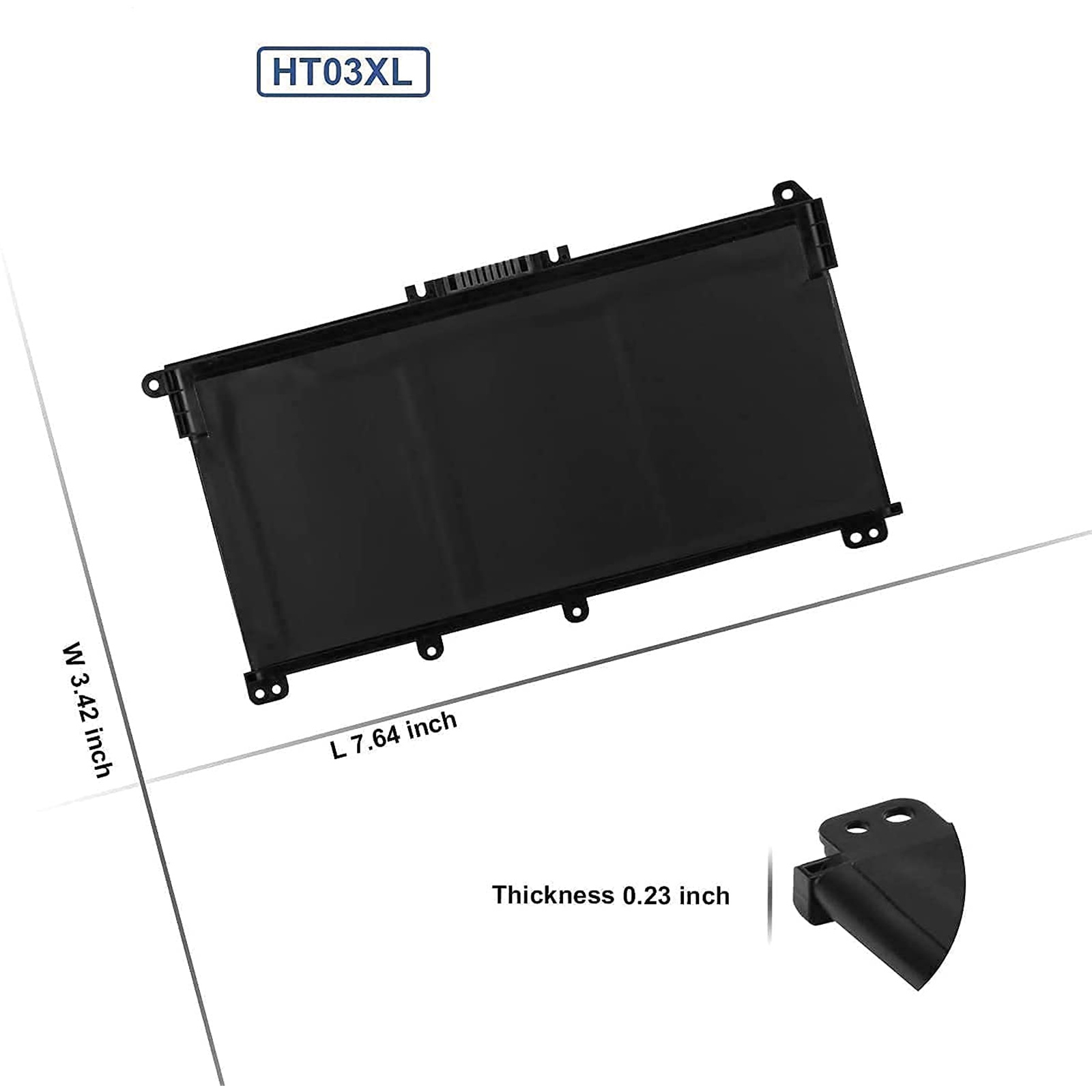 Laptop Compatible Battery For HP Pavilion 14-CE/CF/DF, 15-CS/DA/DB, 17-BY/CA, 240 245 250 255 G7, 11.55V 41.7Wh 3-cell, PN: HT03XL L11119-855 L11119-855 L11119-856