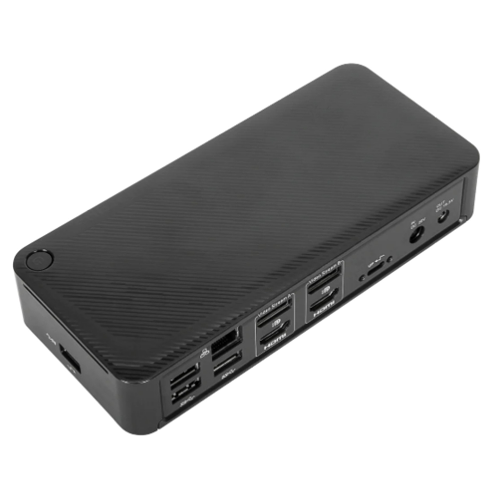 Targus DOCK182 USB-C Dual 4K DisplayLink Docking Station with 100w Power Delivery 2x DisplayPort 1.2 - 2x HDMI2.0 - 4x USB3.0 - 2x USB-C - 1x RJ-45 - Support Apple Intel M1 & M2 (MacBook Air & MacBook Pro 13 Require DisplayLink Software)