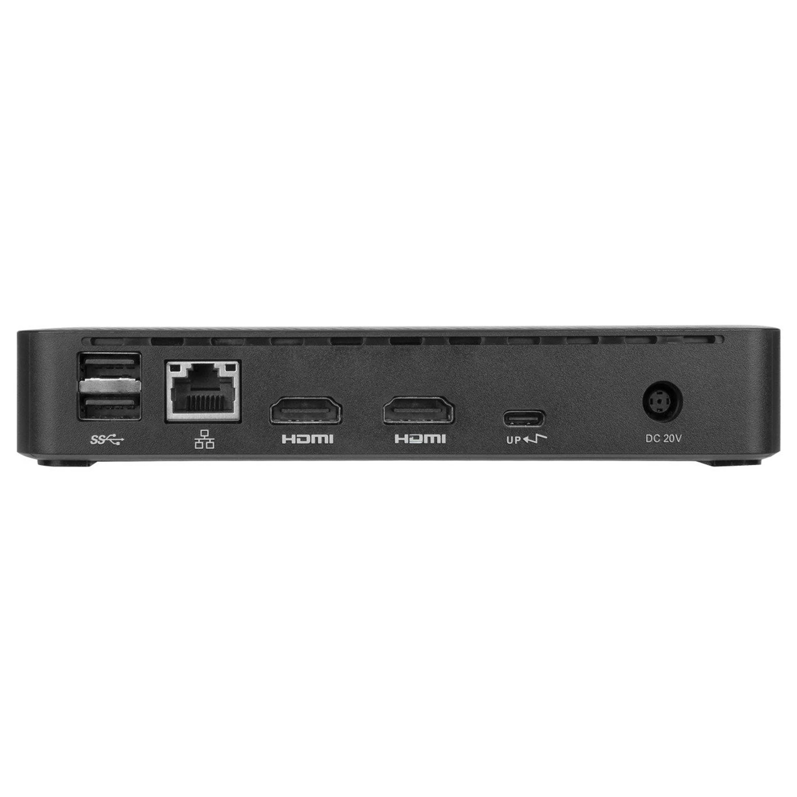 Targus DOCK310 USB-C & USB 3.0 Dual 4K DisplayLink Docking Station with 65W Power Delivery 2x HDMI2.0 - 2x USB-C - 3x USB3.2 - 1x RJ45 - Supports Android / Google ChromeOS / Apple MacOS / Microsoft Windows / Ubuntu - 2Y Warranty