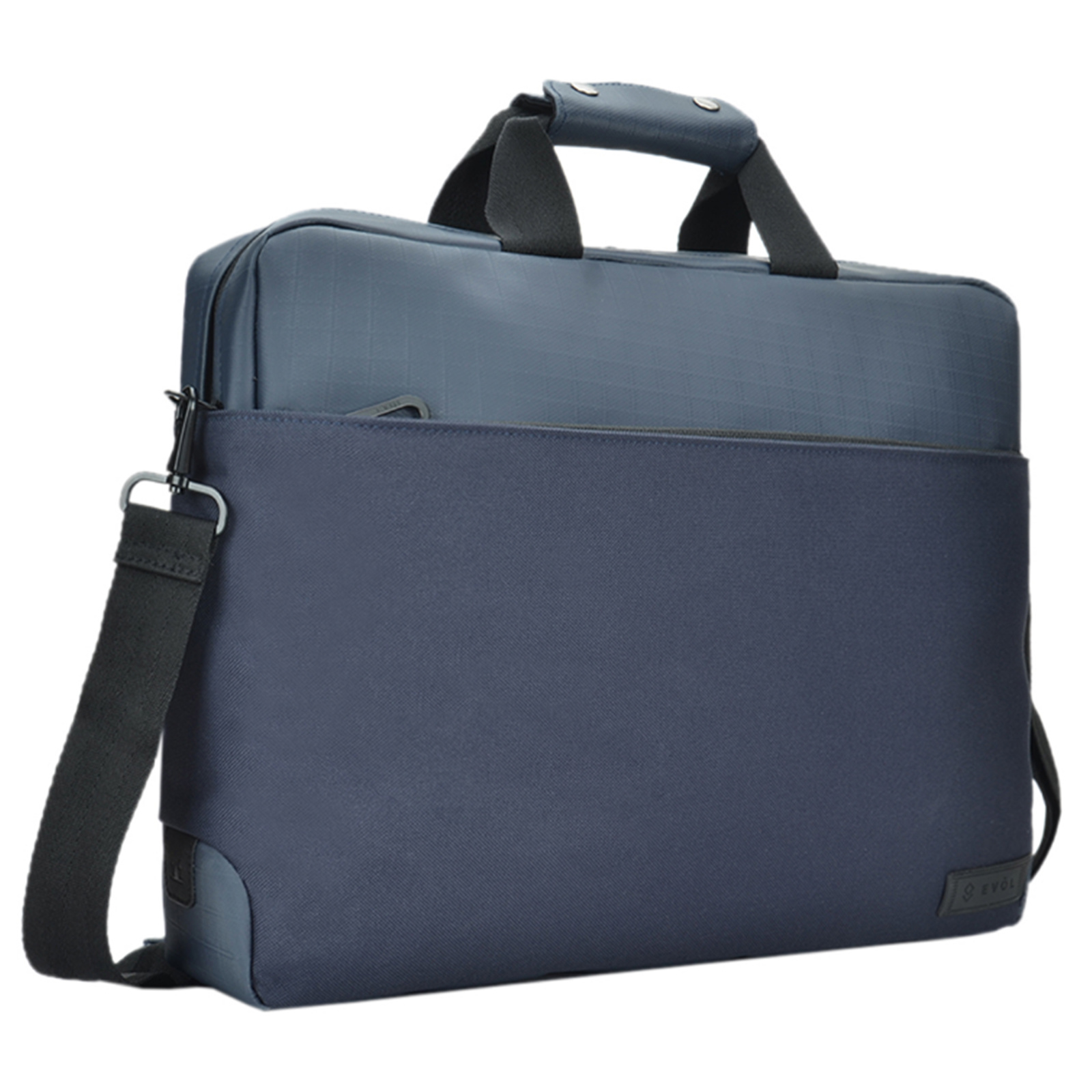 Buy the EVOL BYRON 15.6 WATER RESISTANT LAPTOP BRIEFCASE NAVY ( EV041