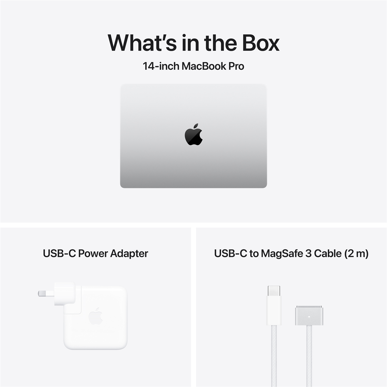 Apple Macbook Pro 14" Laptop with M5  Chip -CTO - ( Silver ) 32GB Unified Memory - 512GB SSD - 10-Core CPU - 10-Core GPU - 14-inch Liquid Retina XDR Display 70W USB-C Power Adapter