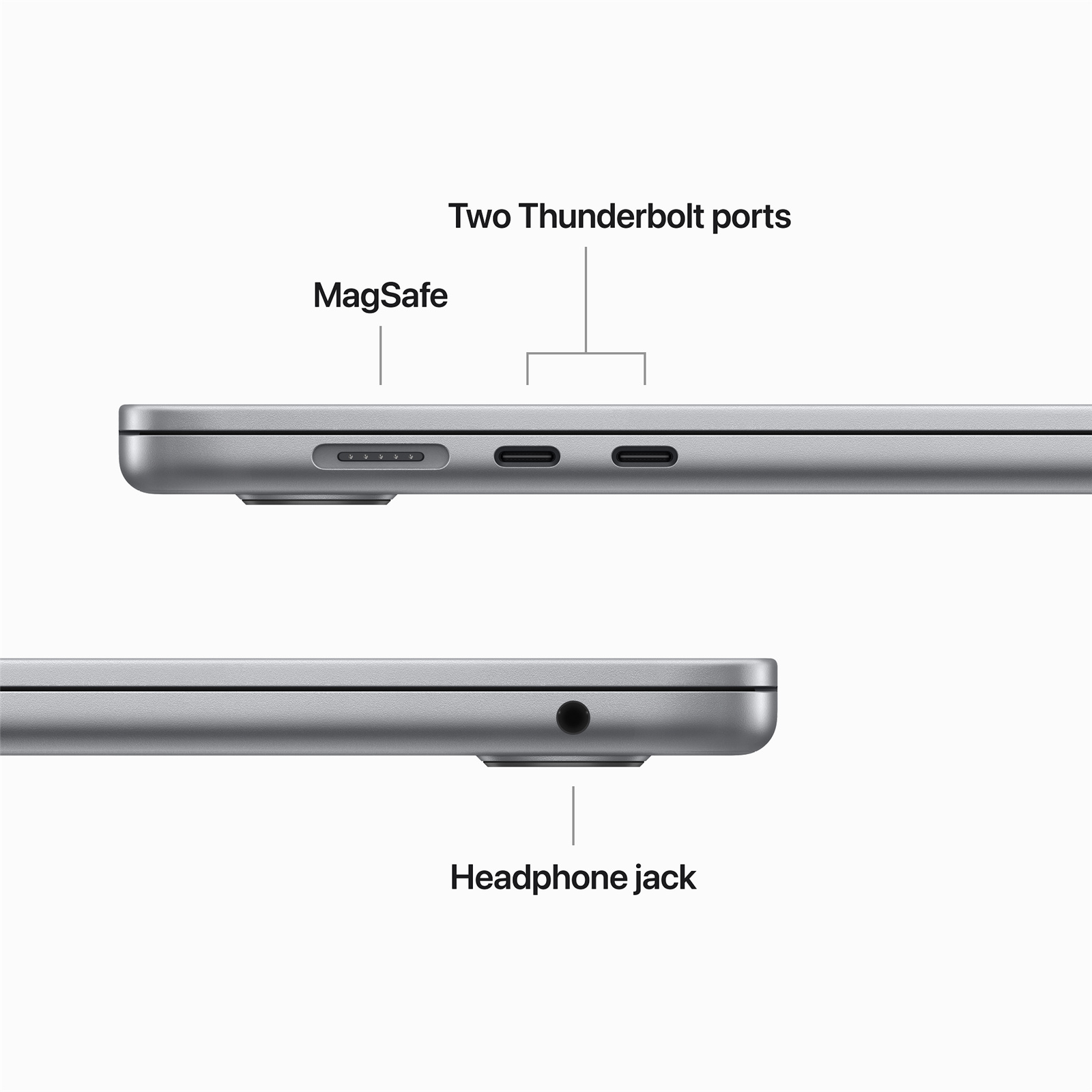 Apple Macbook Air 15" Laptop with M2 Chip - Space Grey 24GB Unified Memory - 1TB SSD - 8-Core CPU - 10-Core GPU - 16-Core Neural Engine - 15.3 Inch Liquid Retina Display with TrueTone - 35W Dual USB-C Charger
