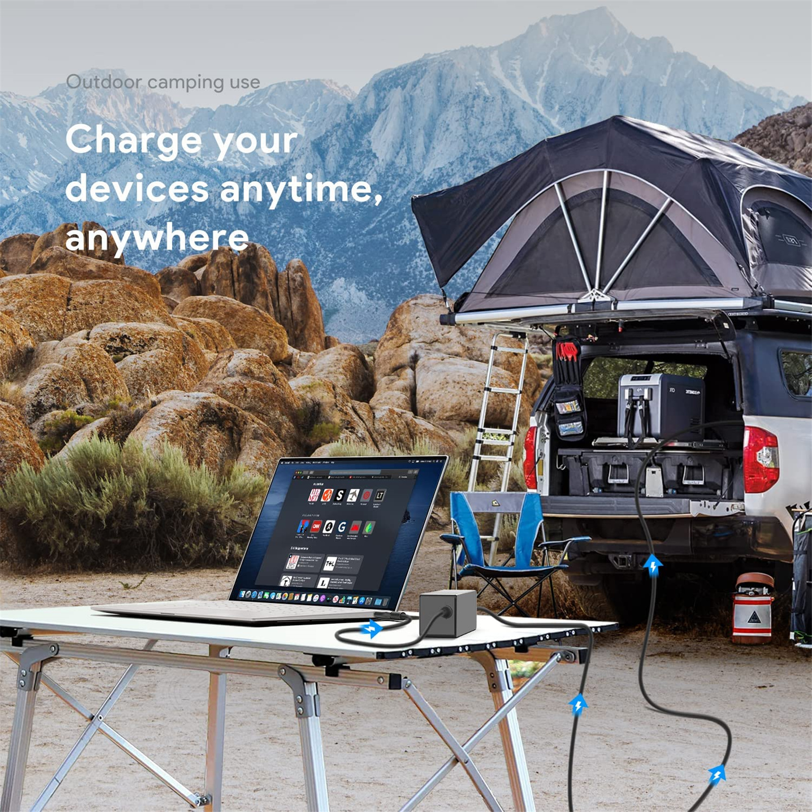 KFD 100W USB-C Laptop Car Charger 12V-24V Compatible With Macbook , Asus, Acer, Lenovo, HP, Dell, Toshiba, Tablets & Smartphone