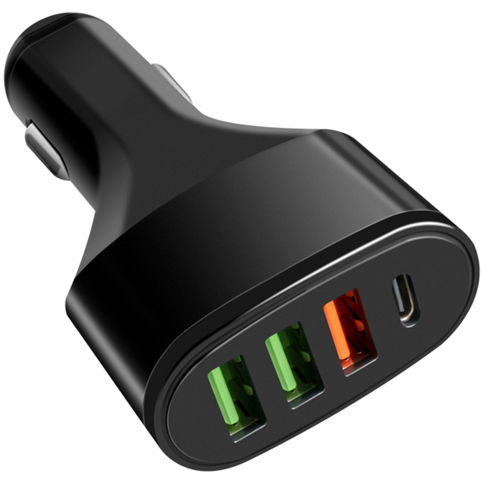 Buy the KFD Universal Car Charger Input 1224V 51W 4Ports Charger
