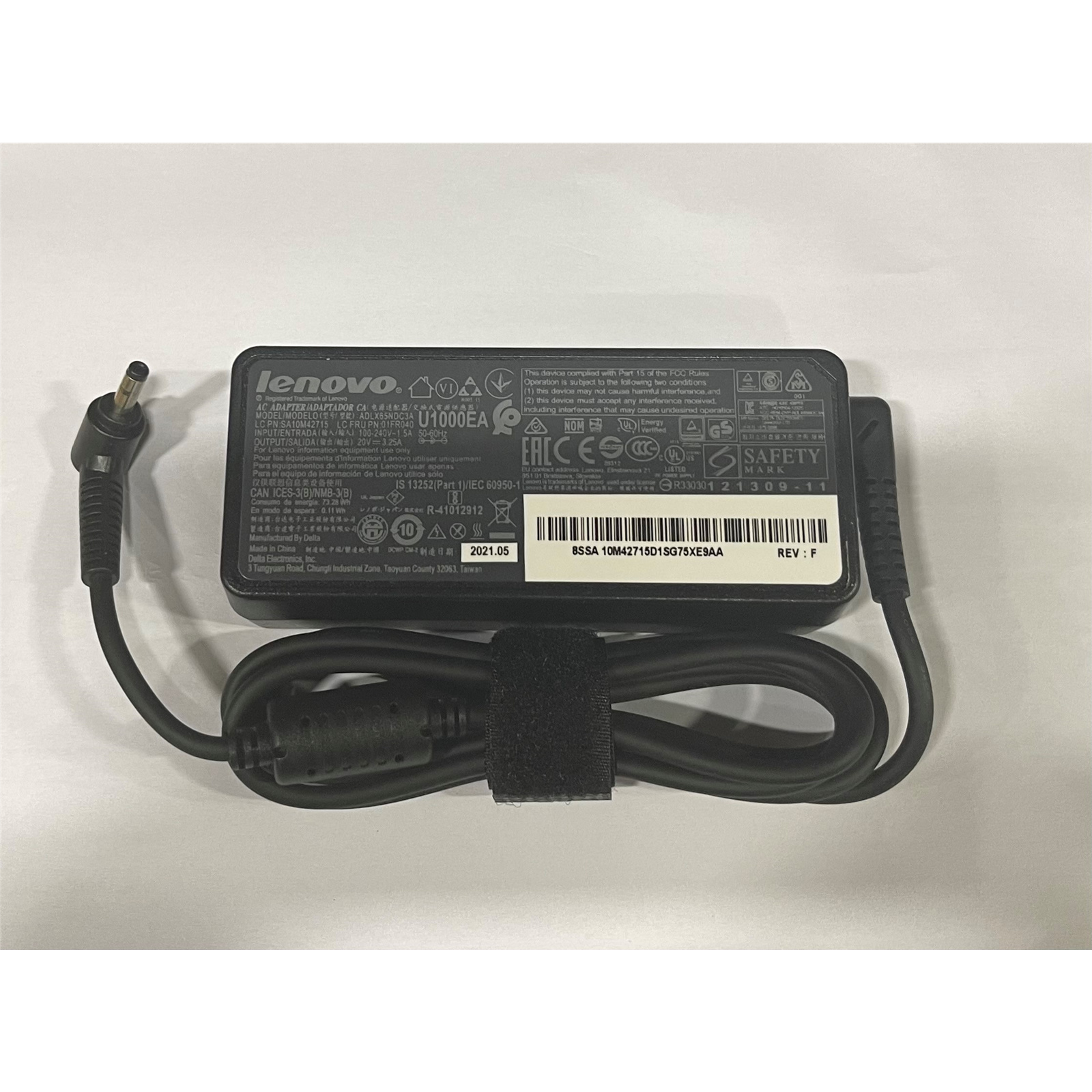 Buy The Lenovo Notebook Power Adaptercharger 20v 325a 65w 40x1