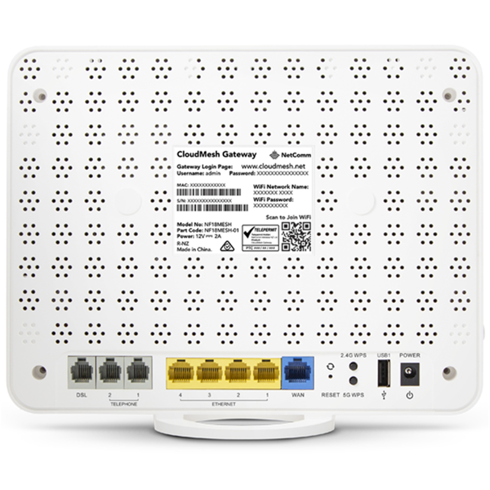 Buy the NF18MESH (AC1600) WiFi 5 Modem Router ADSL / VDSL