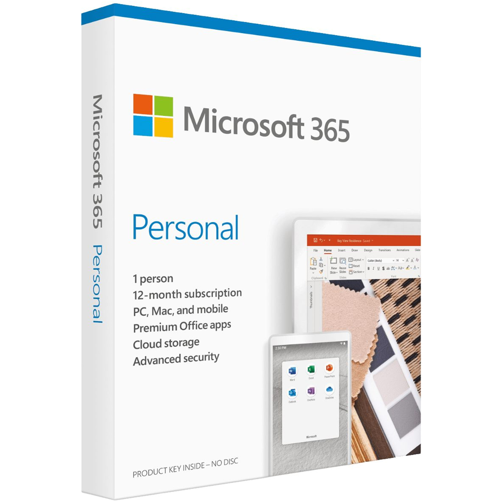 Buy the Microsoft 365 Personal for 1 Person, Works on
