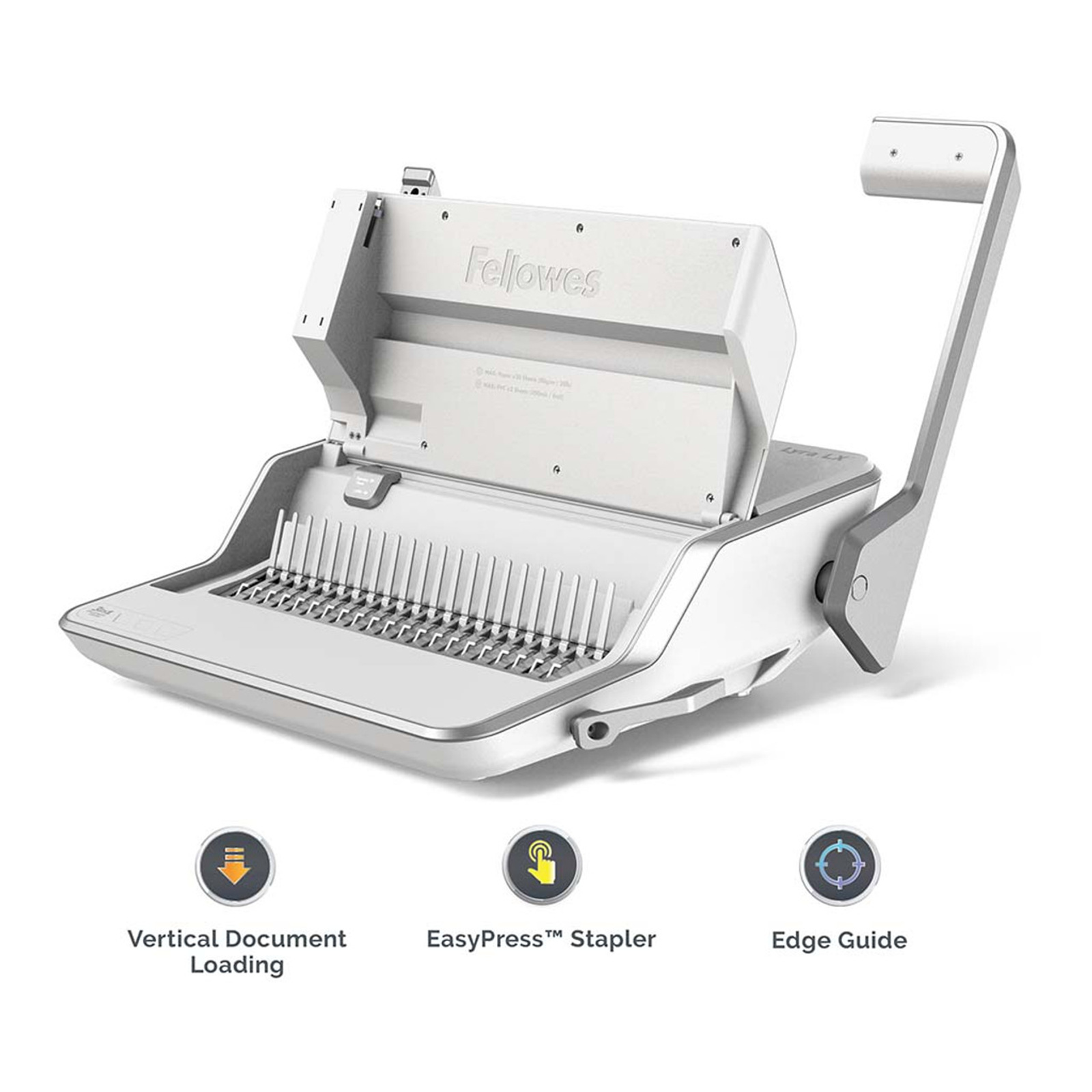 Buy the Fellowes 5603101 Lyra 3in1 Manual Binding Centre ( 5603101