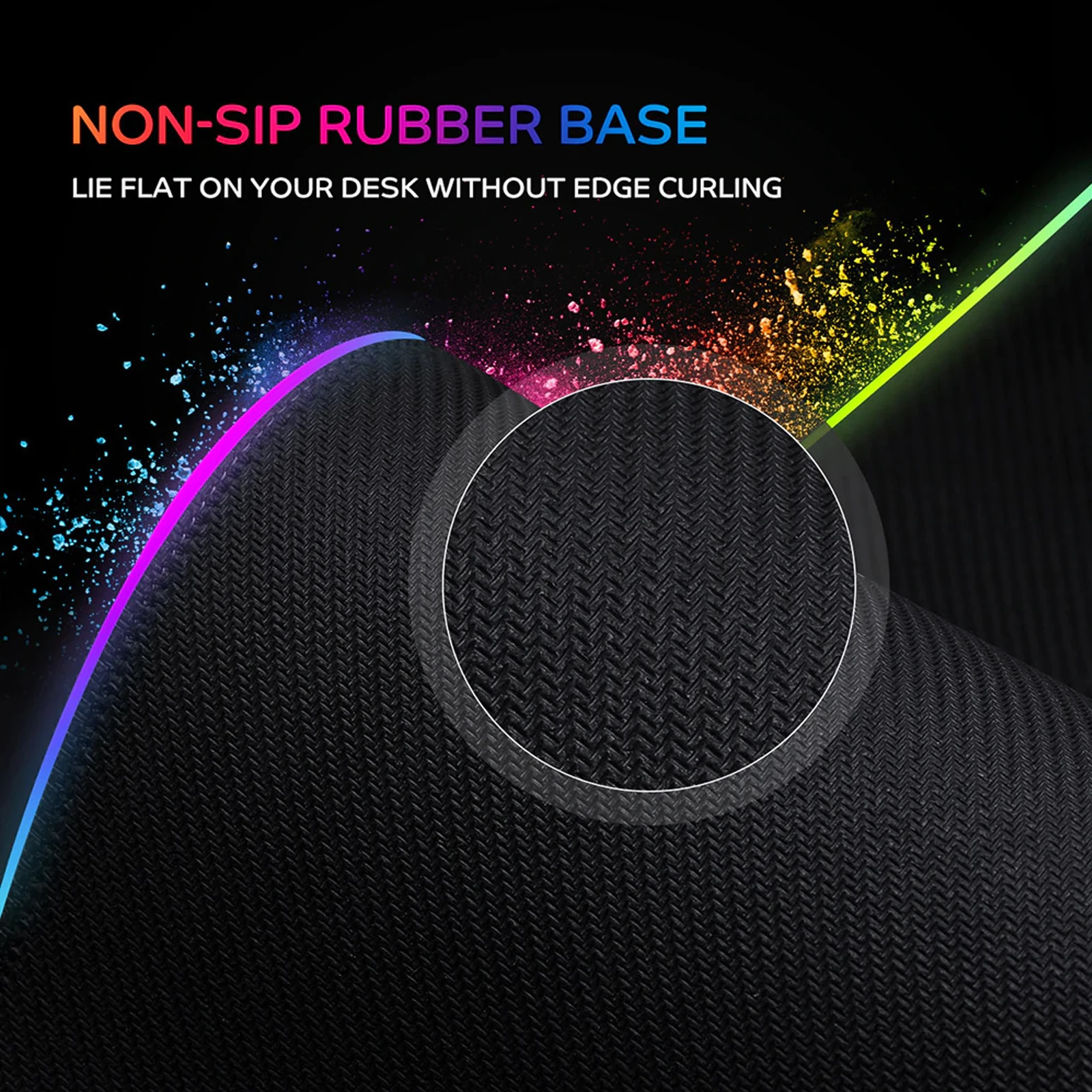 Buy the Playmax Surface X3 RGB Gaming Mouse Pad, 500mm X 1000mm