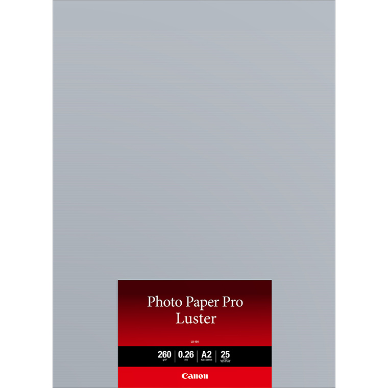 Buy the Canon Photo Paper Pro Luster A2 25 Sheets ( LU101A225