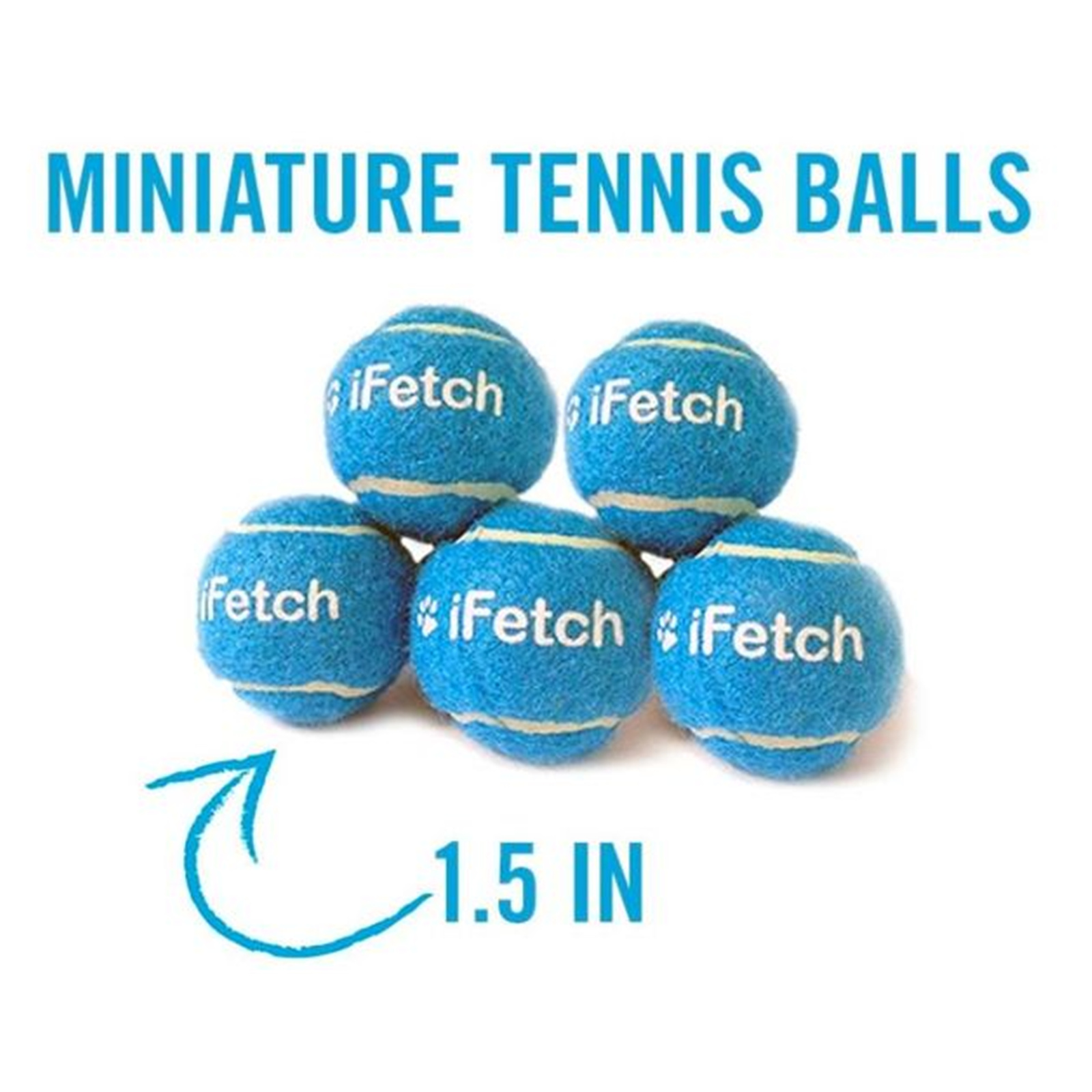 Buy the Ifetch BALLS SMALL 5 PACK for Ball Launcher ( 5019 ) online