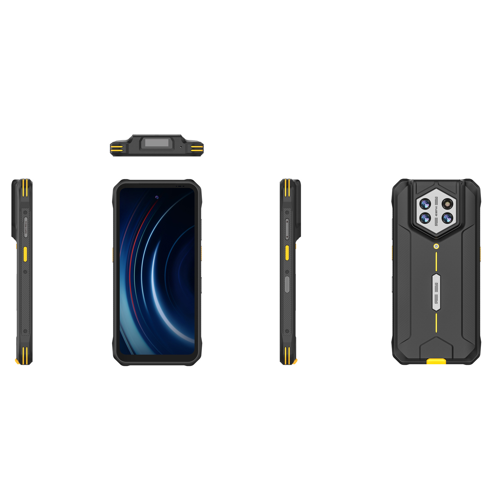 ONERUGGED H68T 5G/Wifi - 8GB/128GB - 6.56" Android 14, 2D Standard Range Barcode reader 5800mAh Standard Battery, IP68 - Front/Rear Camera