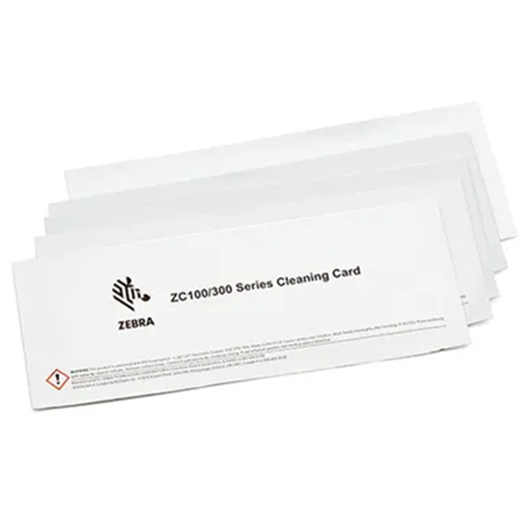 Buy the Zebra 105999311 ZC 100/ZC300 Cleaning Card Kit 5/Cards