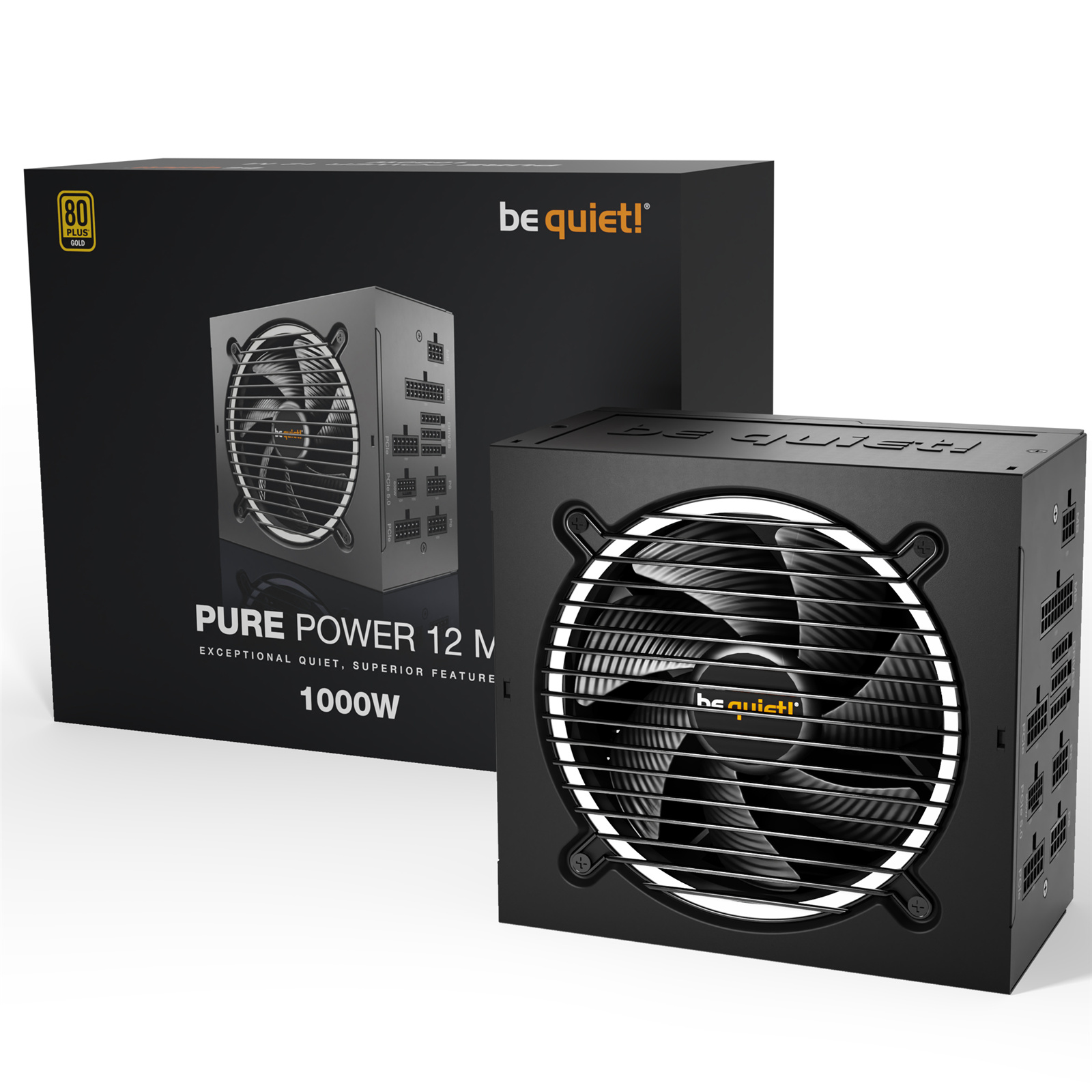 Buy the be quiet Pure Power 12 M 1000W Power Supply 80 Plus