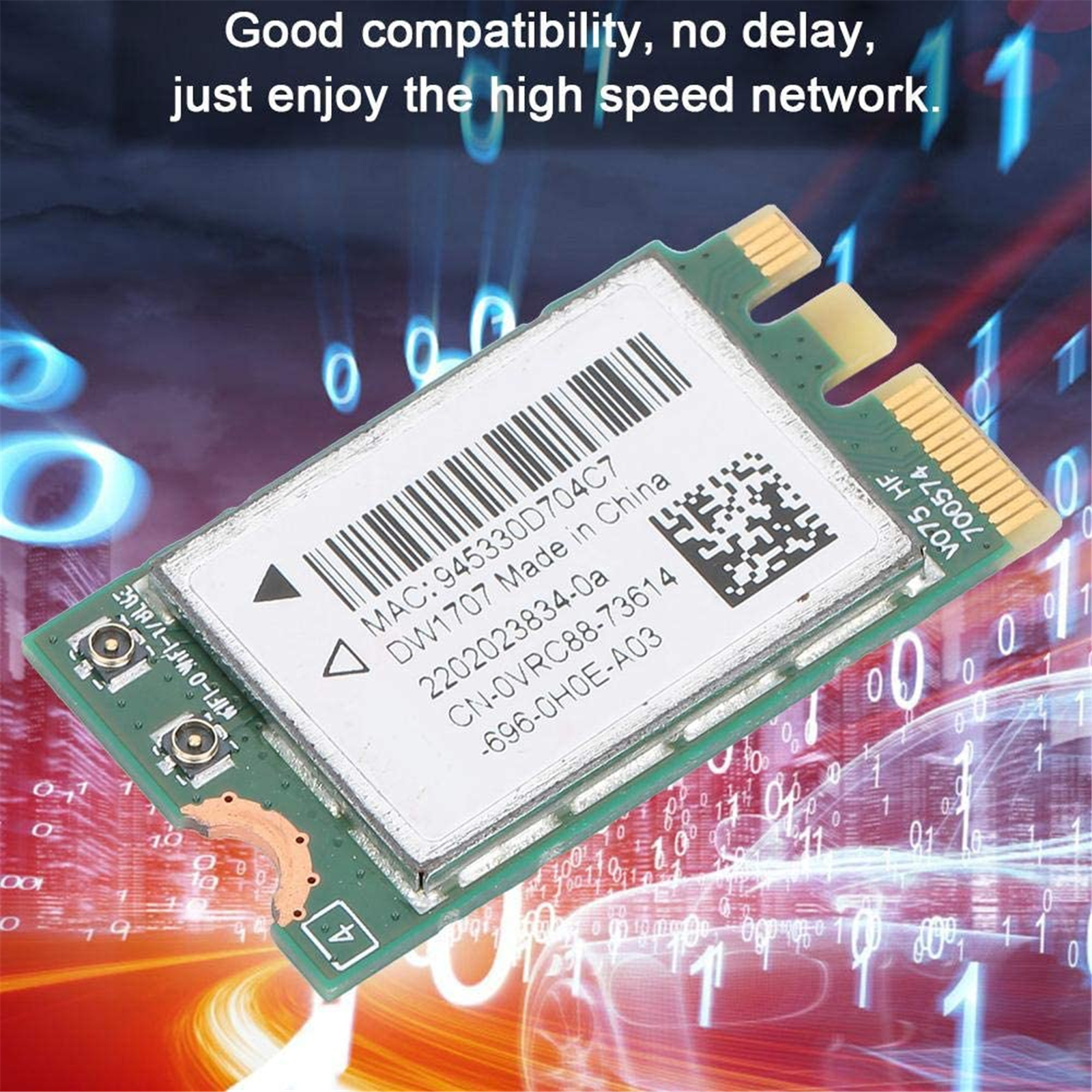 DELL DW1707 QCNFA335 WiFi Card  M.2 300M 4.0 Bluetooth
