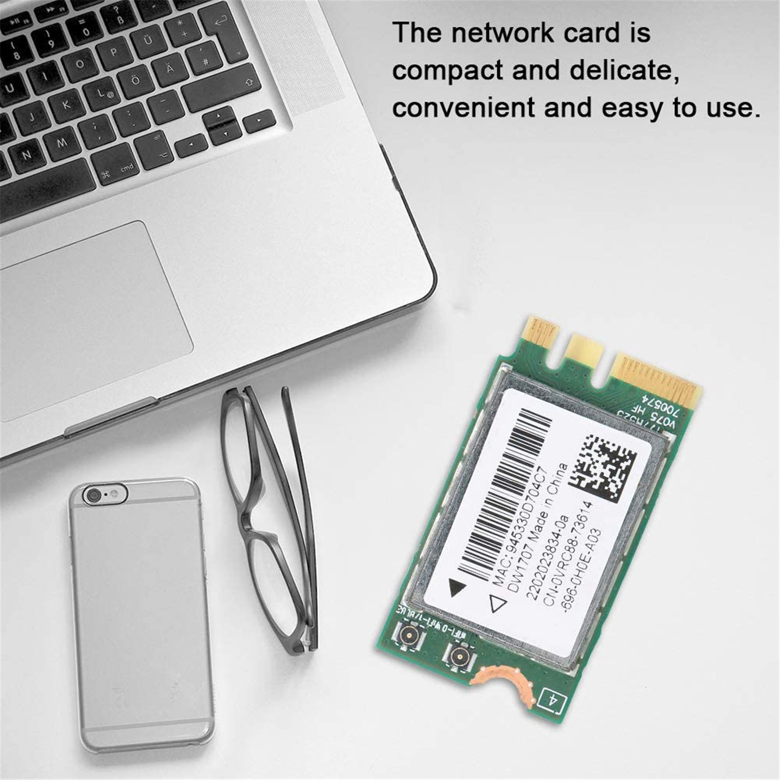 DELL DW1707 QCNFA335 WiFi Card  M.2 300M 4.0 Bluetooth