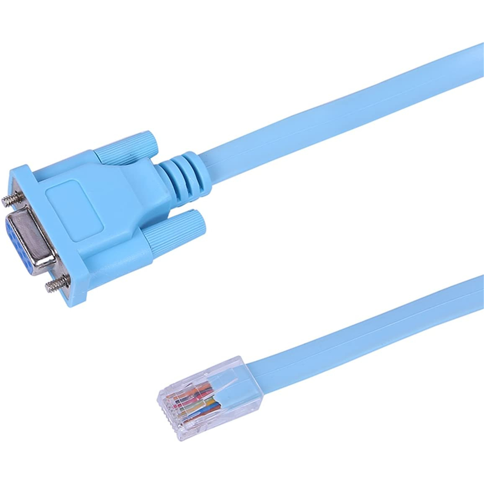 Buy the Cisco Console Cable 9pin DB9 Female Serial RS232 Port to RJ45