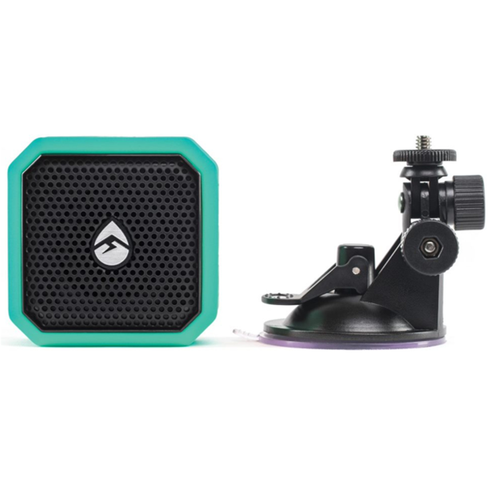 ECOXGEAR EcoPebble Lite Wireless Portable Bluetooth Speaker - Mint IP67 Rugged - Waterproof & Floating - Aux Input - Mountable - Bungee Carry Strap - Speakerphone