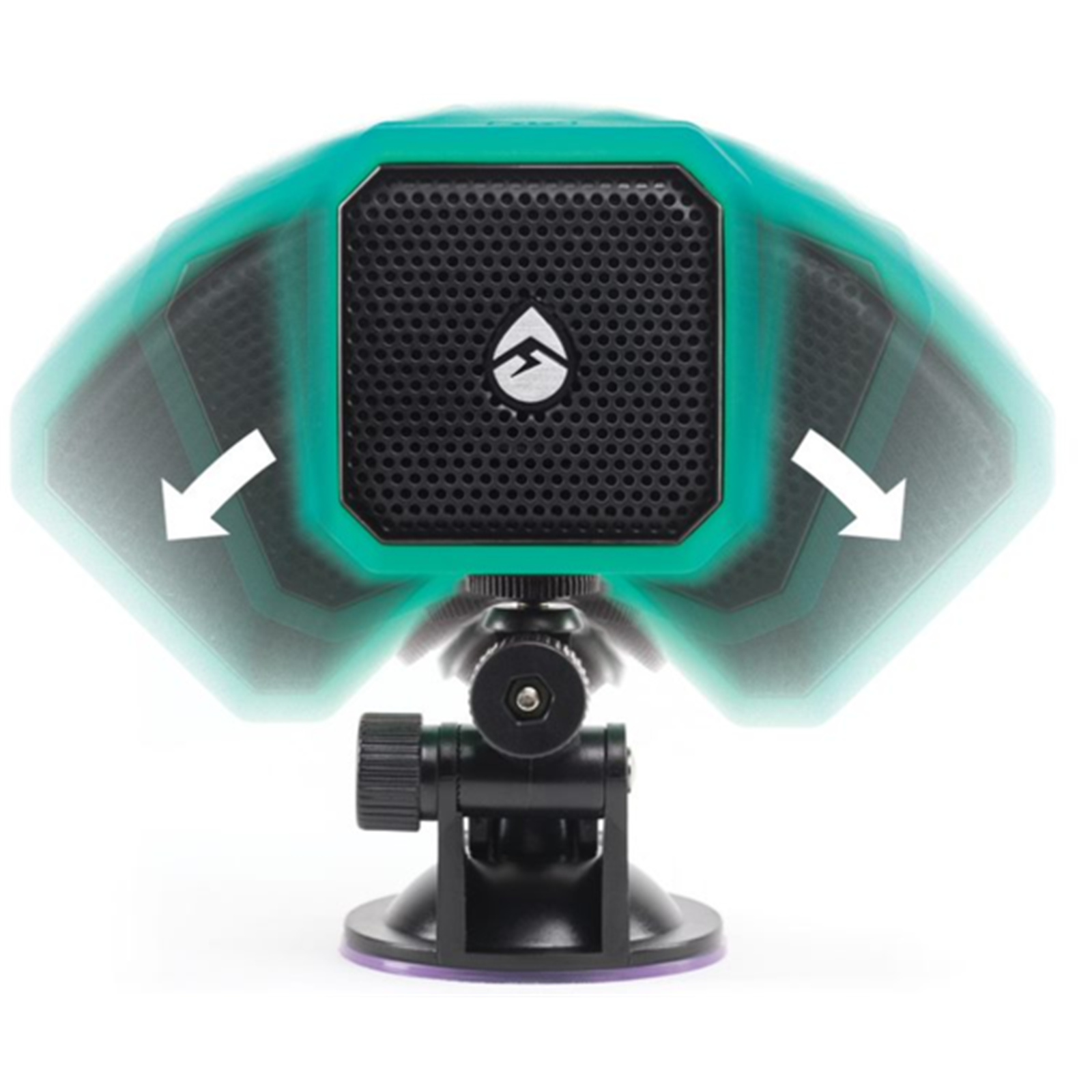 ECOXGEAR EcoPebble Lite Wireless Portable Bluetooth Speaker - Mint IP67 Rugged - Waterproof & Floating - Aux Input - Mountable - Bungee Carry Strap - Speakerphone
