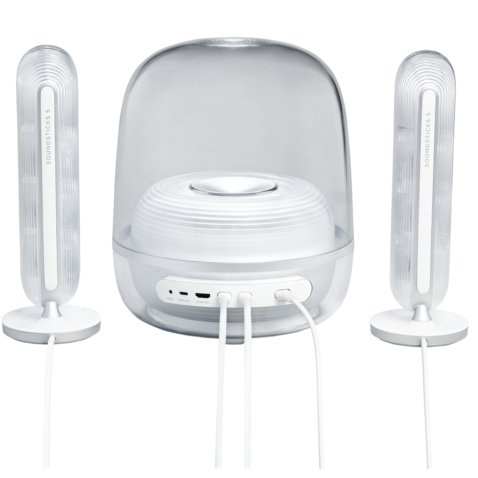 Buy the Harman Kardon SoundSticks 5 190W 2.1 Bluetooth Wireless