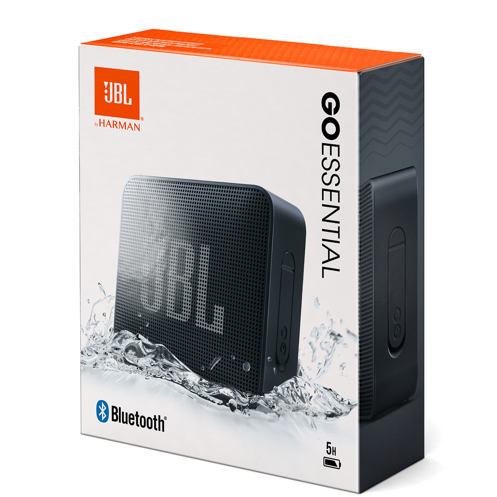 JBL Go Essential IPX7 Waterproof Portable Bluetooth Speaker - Black Rich Original JBL Pro Sound