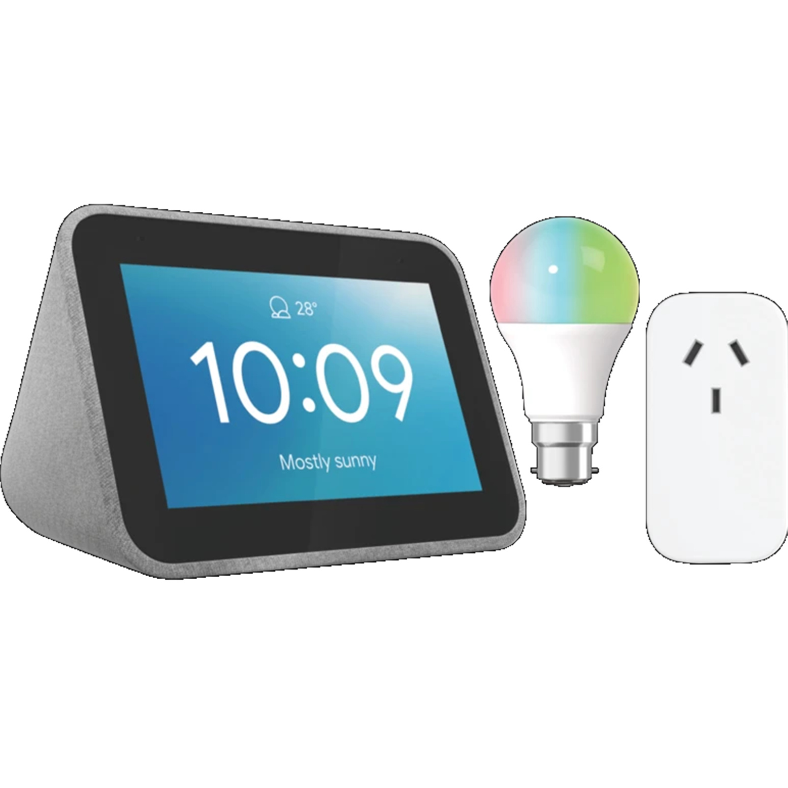 Buy the Lenovo Smart Clock 2 Bedroom Kit B22 ( ZA970071AU ) online