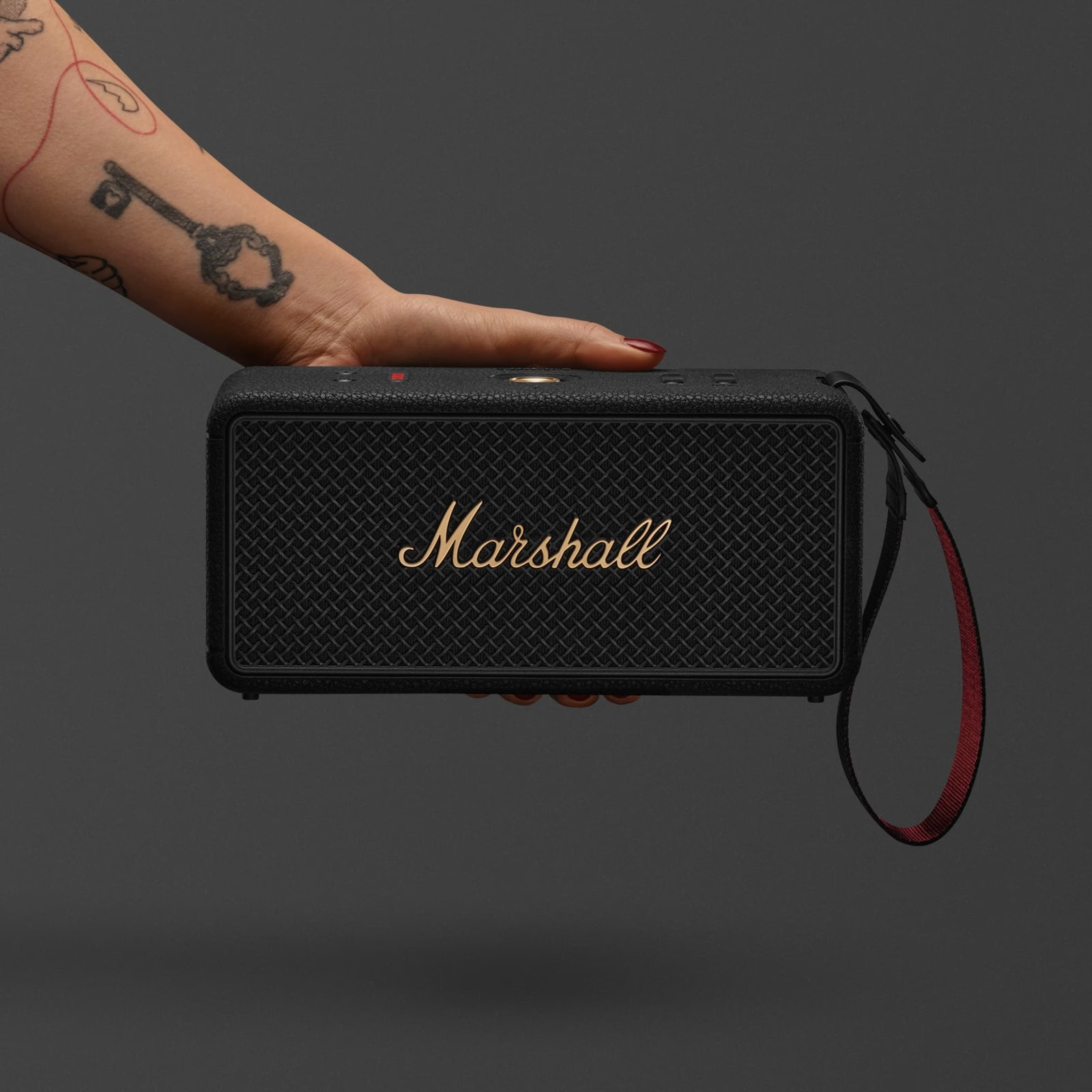 Buy the Marshall 1007428 Middleton II Black and Brass
