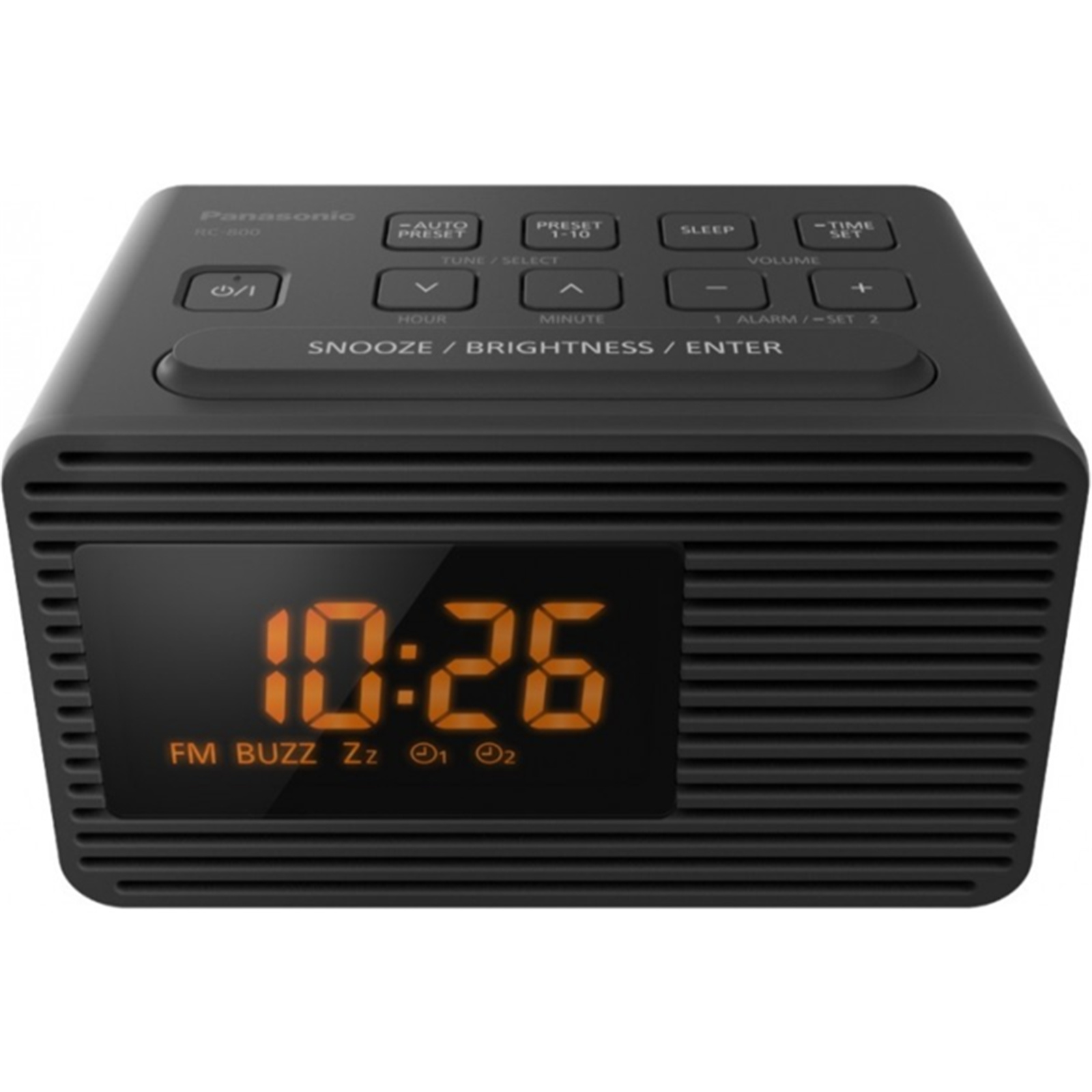 Buy the Panasonic RC800 FM Clock Radio Black Large display, 10