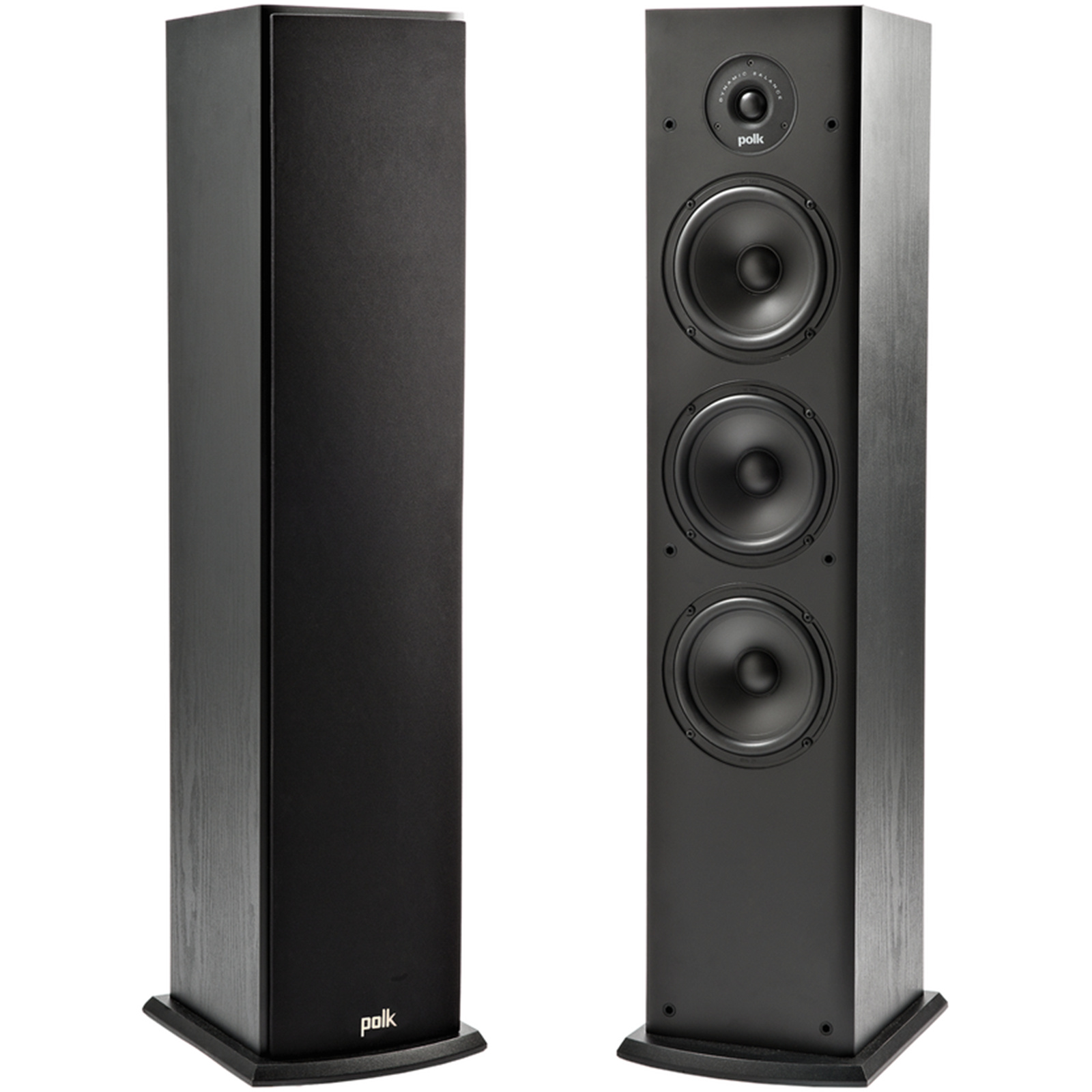 Buy the POLK AUDIO Polk T50 Floorstanding Speaker InPairs Black