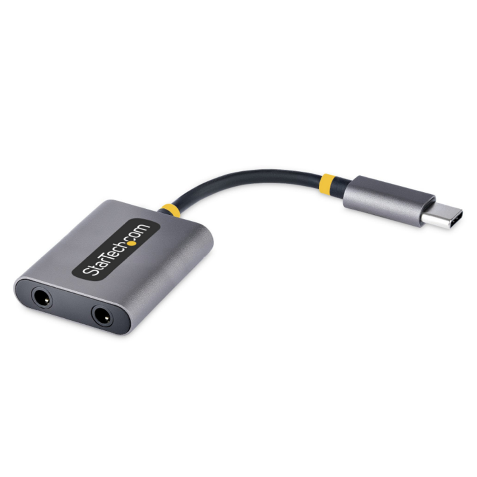 Buy the StarTech USBCAUDIOSPLITTER USBC Headphone Splitter/Dongle