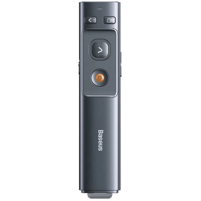Buy the Baseus Orange Dot Wireless Presenter (Red Laser) Grey No ...