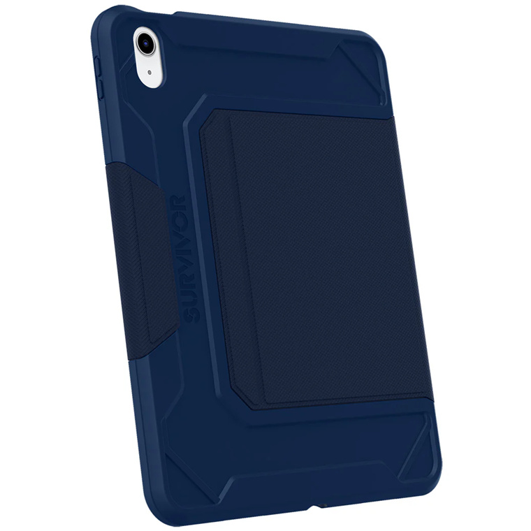Survivor Rugged Folio Case for iPad A16 & iPad 10.9" 10th Gen -  Blue