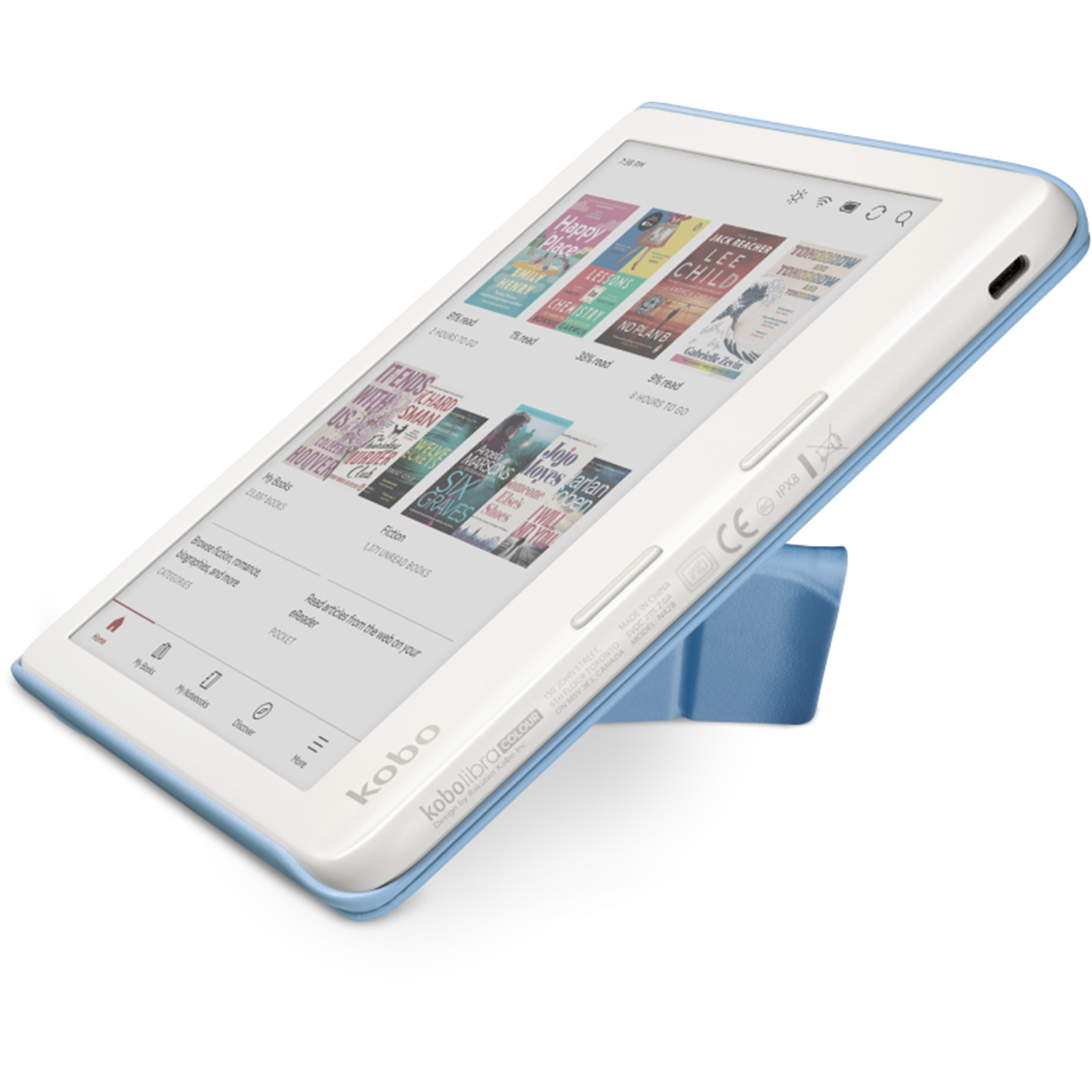 Buy the Kobo Libra Colour (2024) SleepCover Case - Dusk Blue