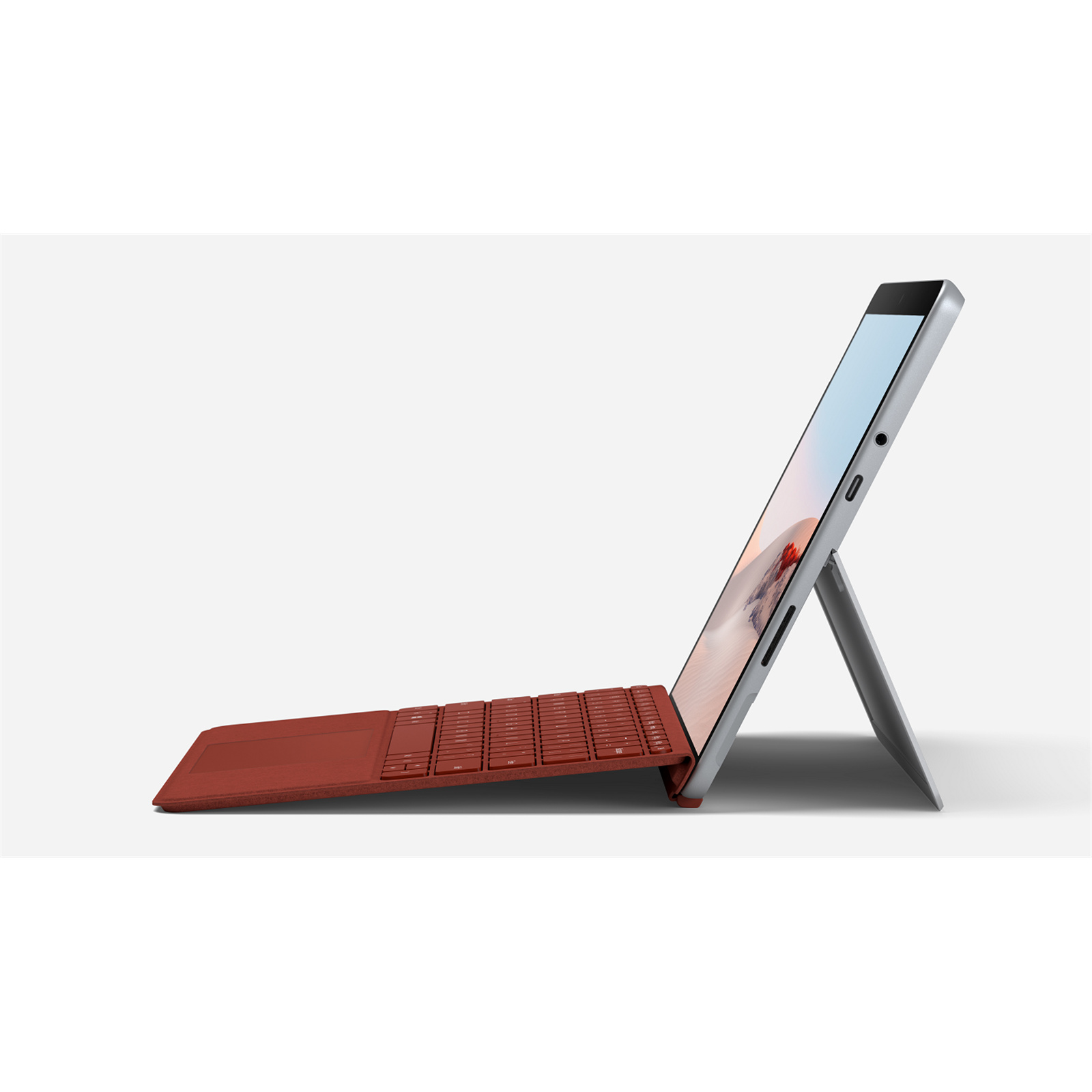 Buy the Microsoft Surface Go 2 / Go Type Cover Keyboard Poppy Red