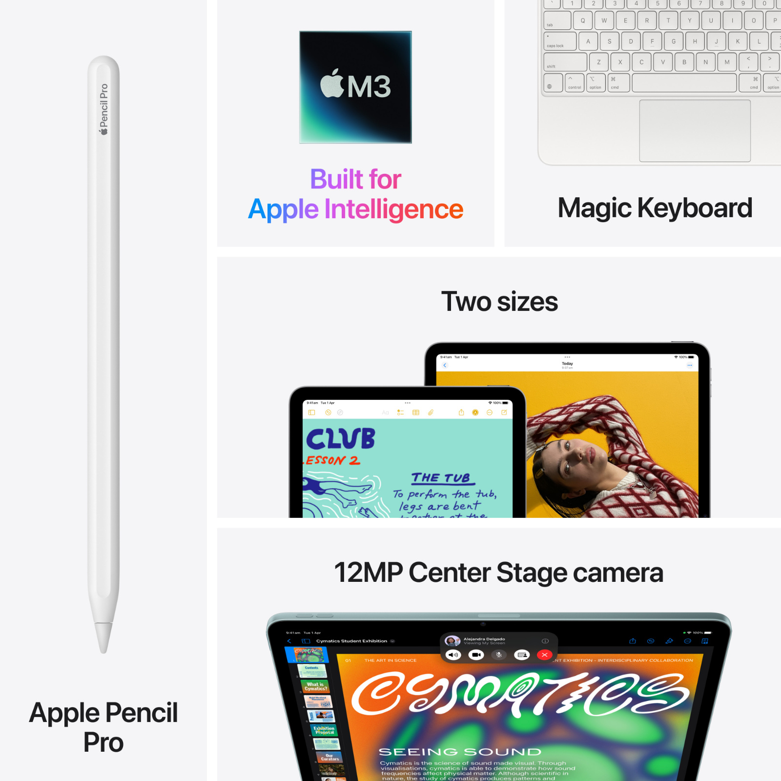 Apple iPad Air 11-inch (M3) - Purple 256GB Storage - WiFi