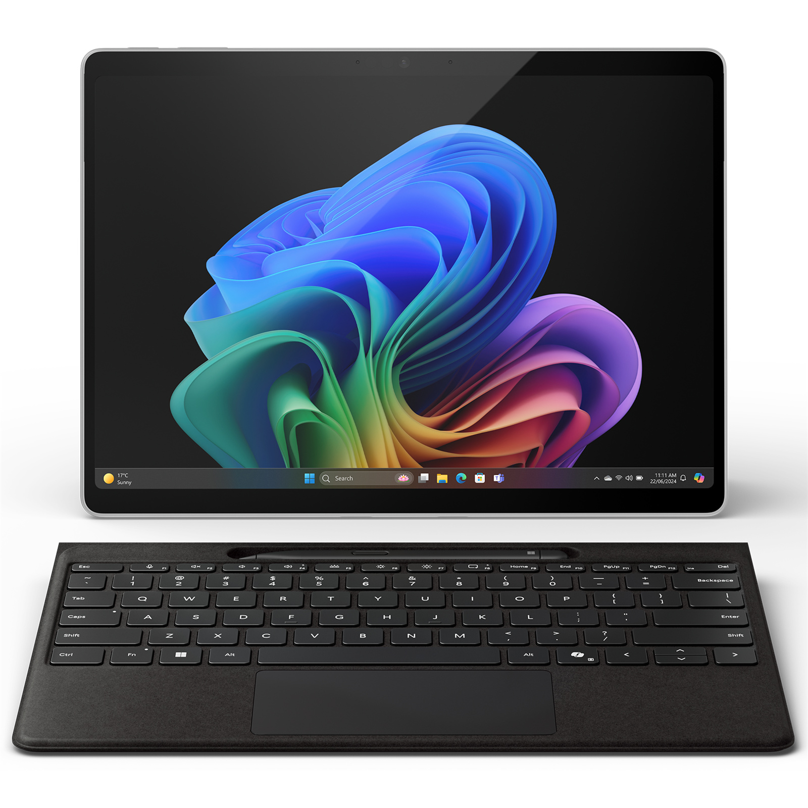 Microsoft Surface Pro (11th Edition) Copilot+ PC - Platinum Snapdragon X Plus (10 Core) - 16GB RAM - 512GB SSD - 13" PixelSense Flow LCD Display  - Win 11 Home