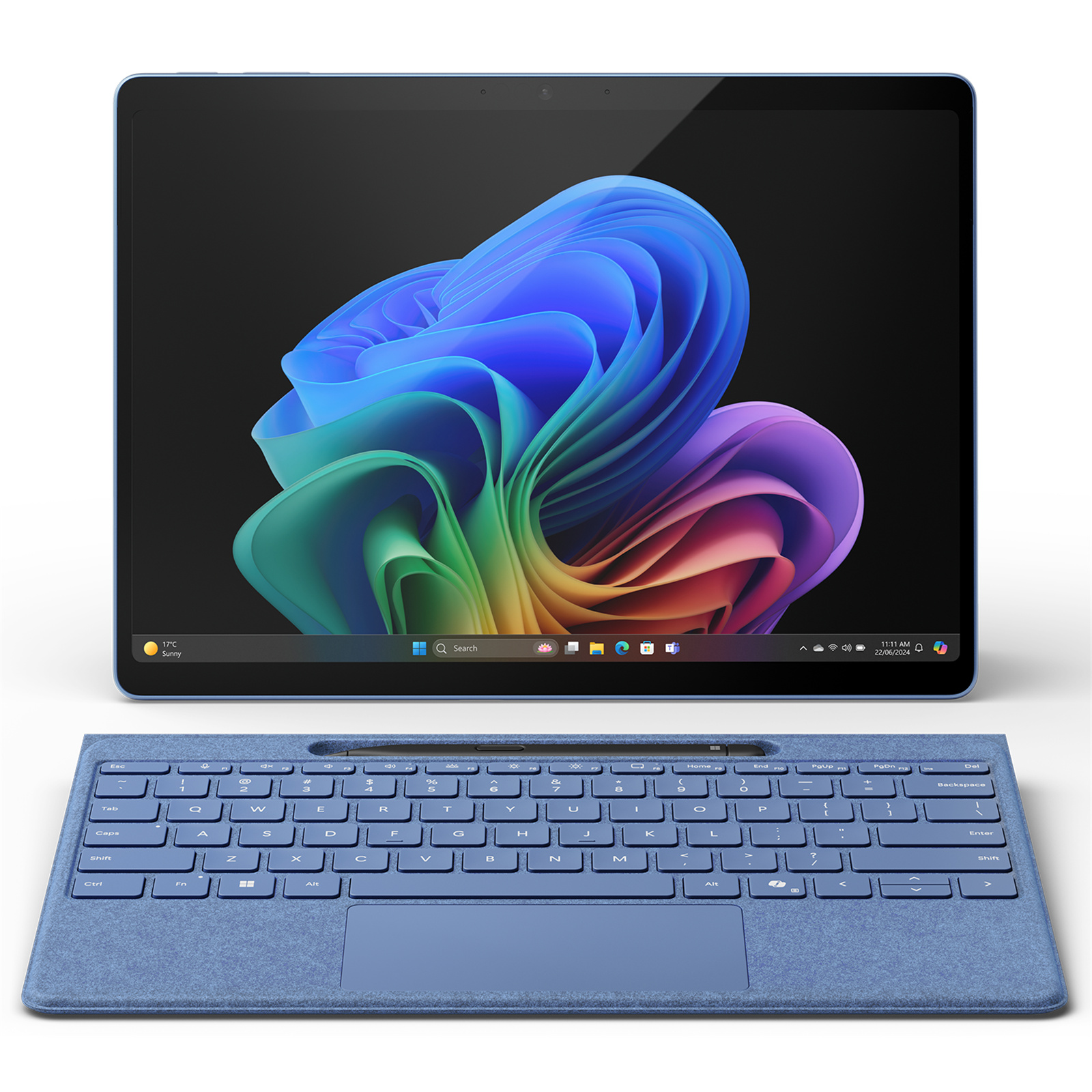 Microsoft Surface Pro (11th Edition) Copilot+ PC - Sapphire Snapdragon X Elite (12 Core) - 16GB RAM - 1TB SSD - 13" PixelSense Flow OLED Display  - Win 11 Home