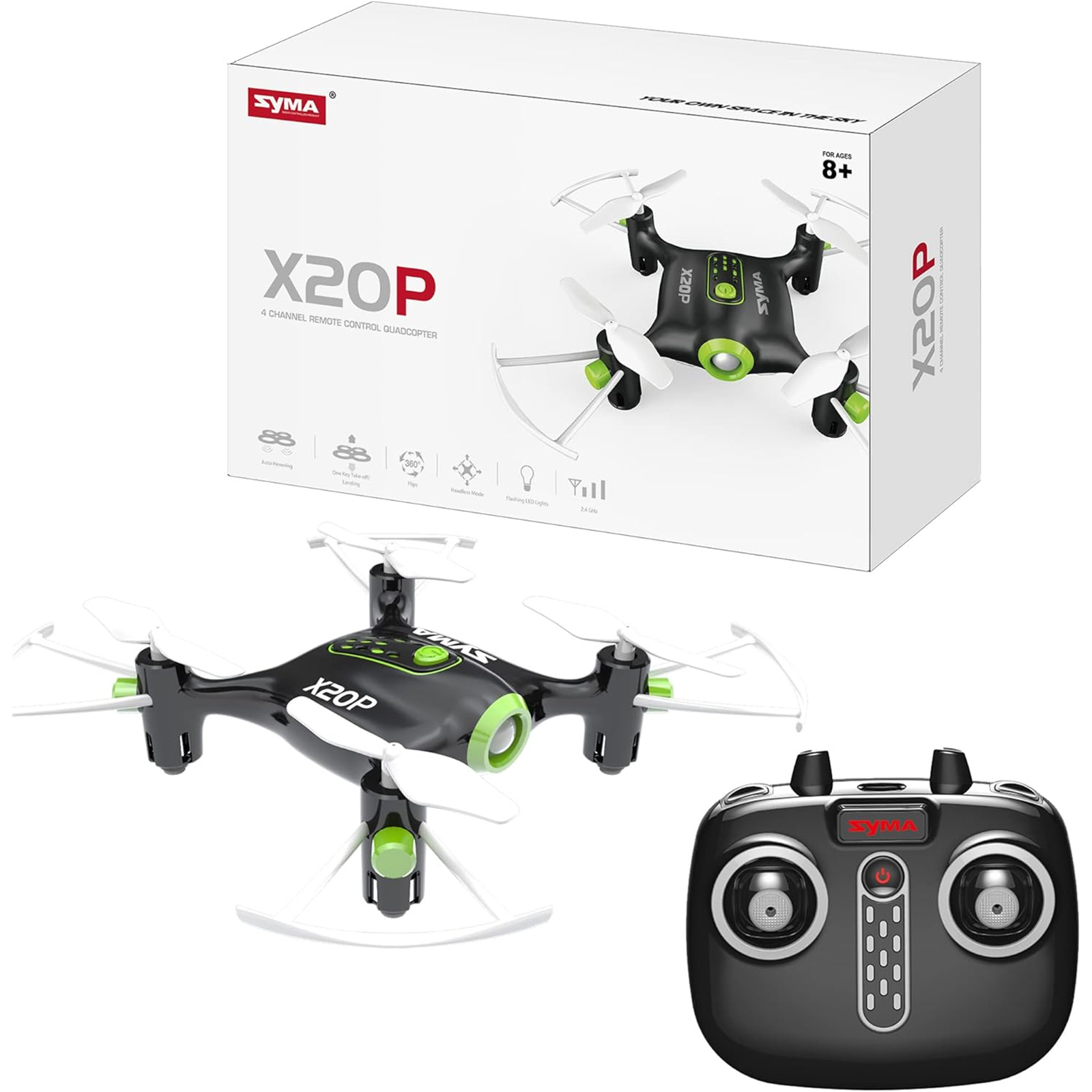 Buy the Syma RC Mini Drone X20P CH Remote Control Quadcopter