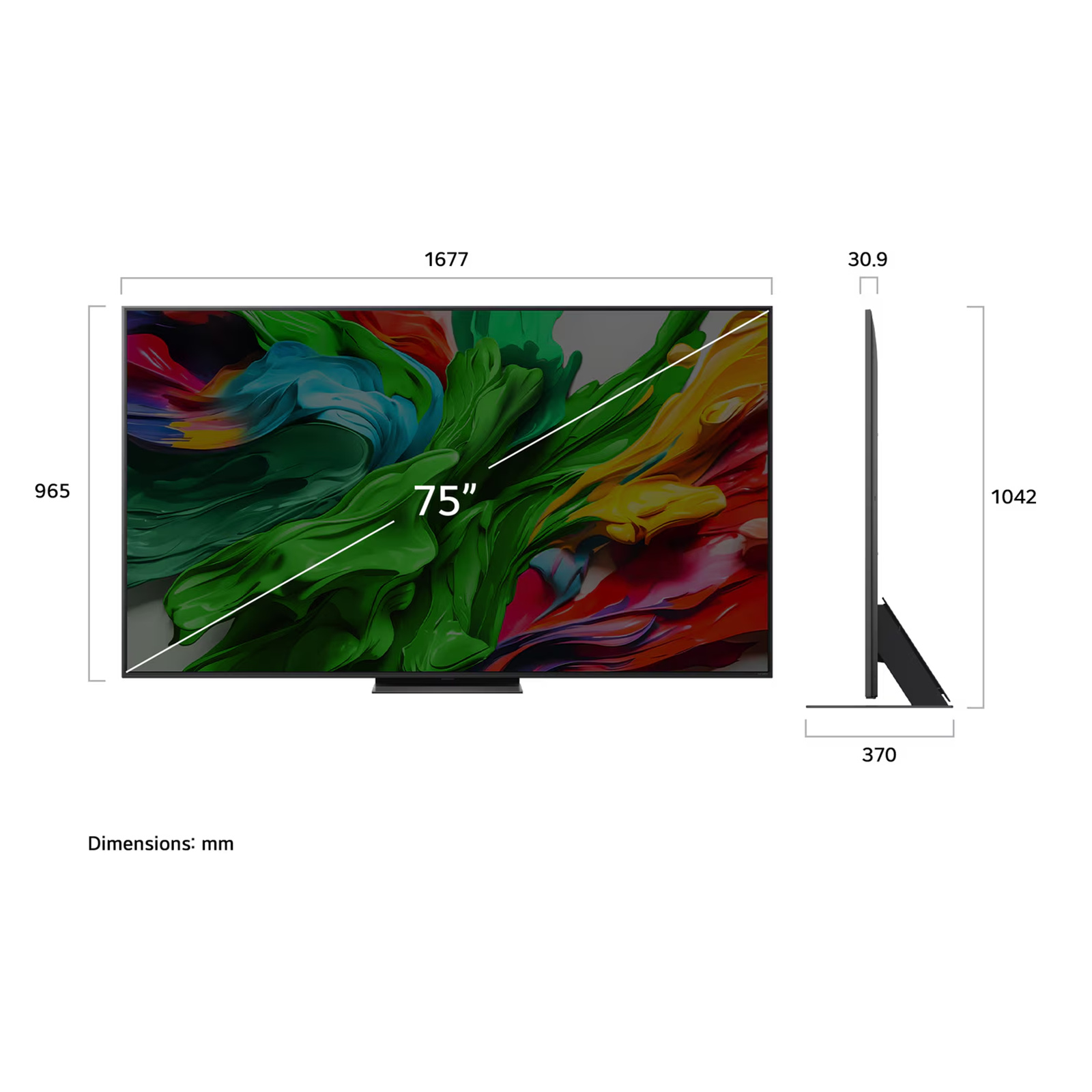 LG QNED86 75" 4K QNED EVO Mini LED Smart TV