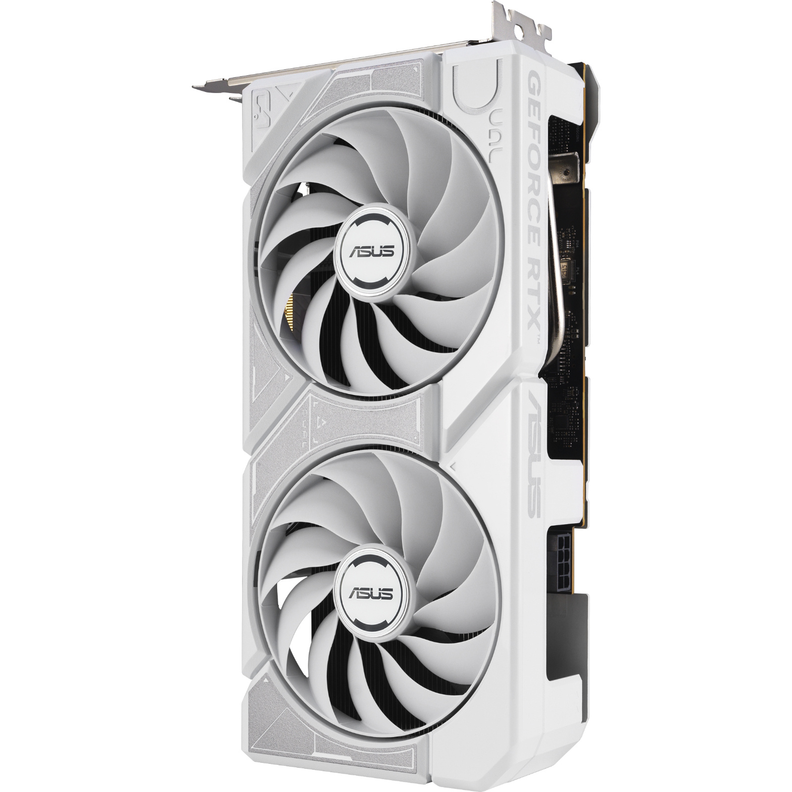 ASUS DUAL NVIDIA GeForce RTX 5060 OC White 8GB GDDR7 Graphics Card PCIE 5.0 - 2.5 Slot - 1x 8 Pin Power - Minimum 550W PSU