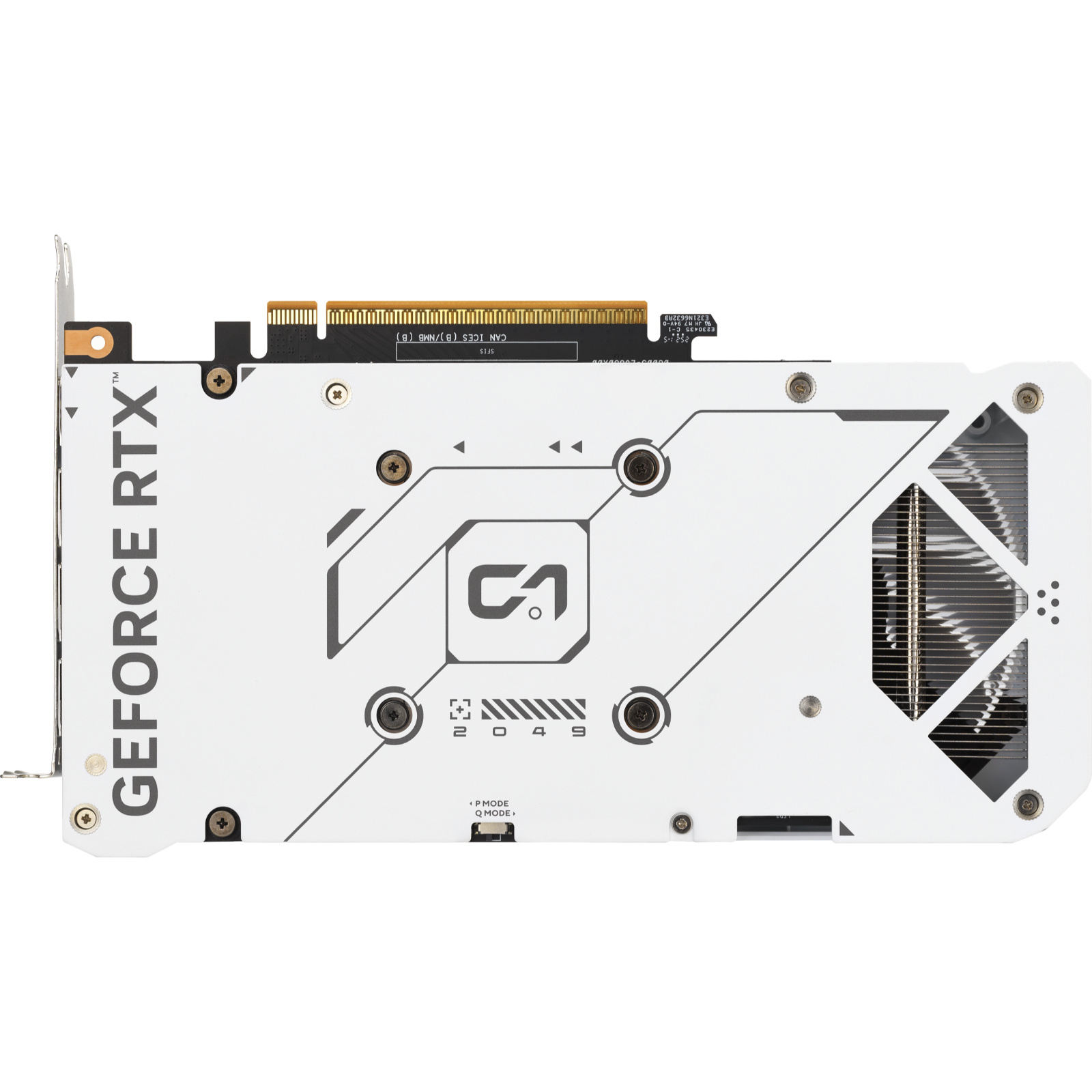 ASUS DUAL NVIDIA GeForce RTX 5060 OC White 8GB GDDR7 Graphics Card PCIE 5.0 - 2.5 Slot - 1x 8 Pin Power - Minimum 550W PSU