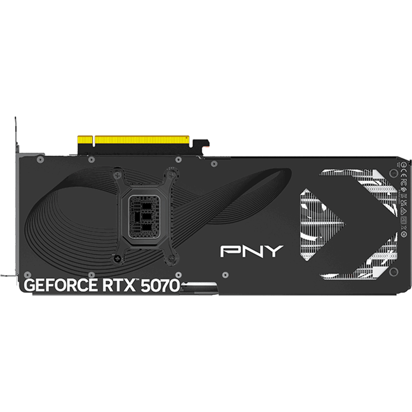 PNY NVIDIA GeForce RTX 5070 OC 12GB GDDR7 Graphics Card PCIE 5.0 - 2.4 Slot - 1x 16 Pin Power - Minimum 650W PSU