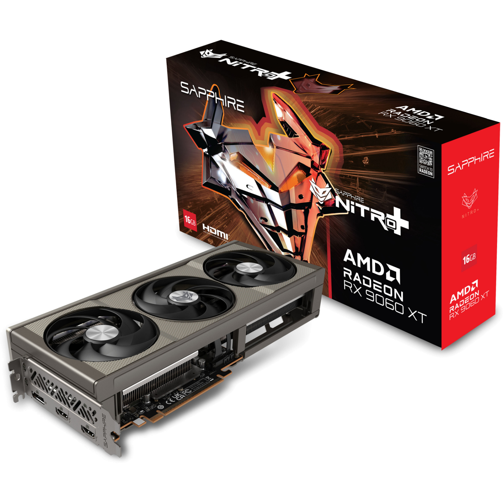 Buy the Sapphire NITRO+ AMD Radeon RX 9060 XT Gaming 16GB GDDR6